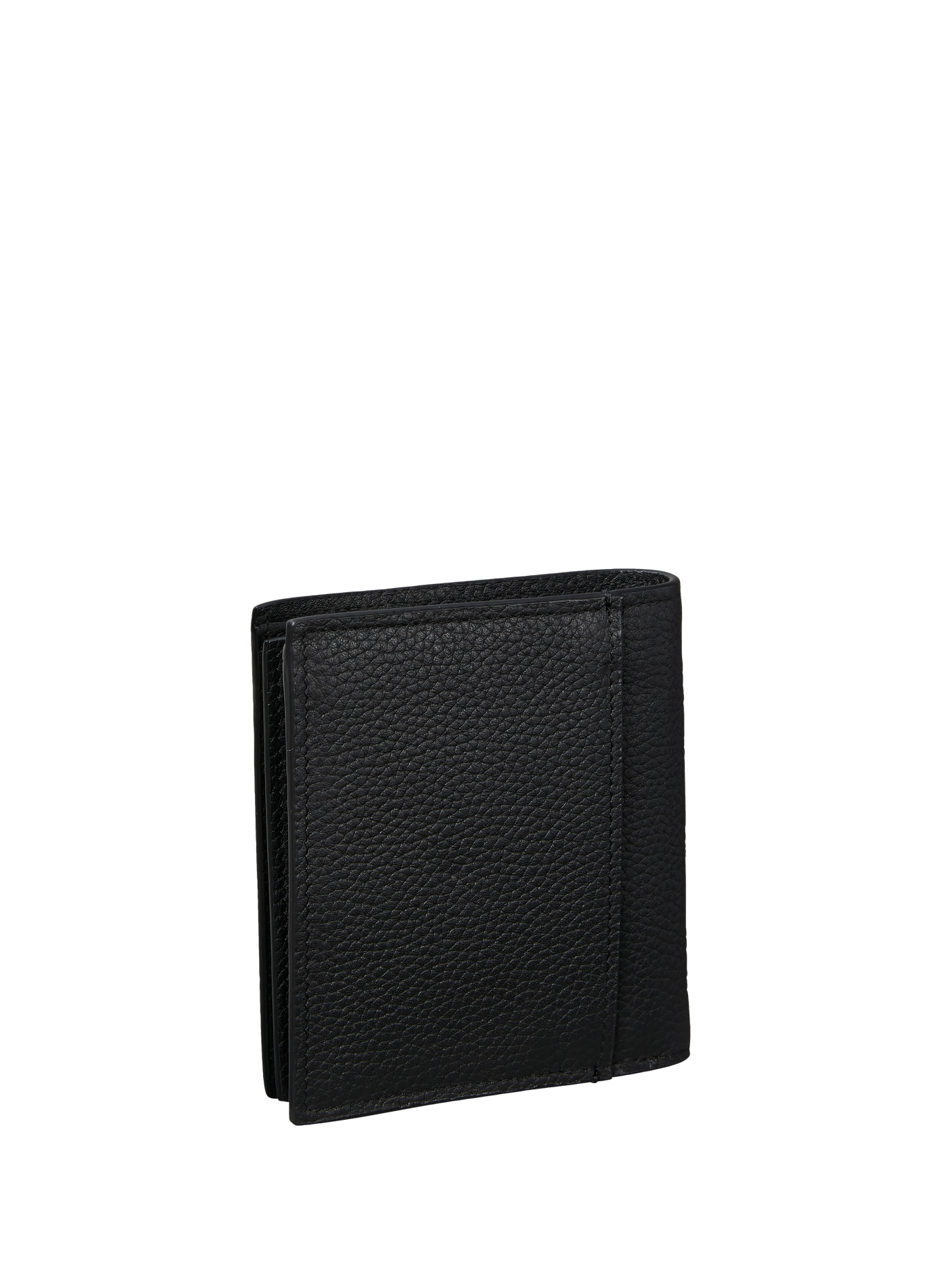 Portefeuille en cuir grainé CALVIN KLEIN Noir