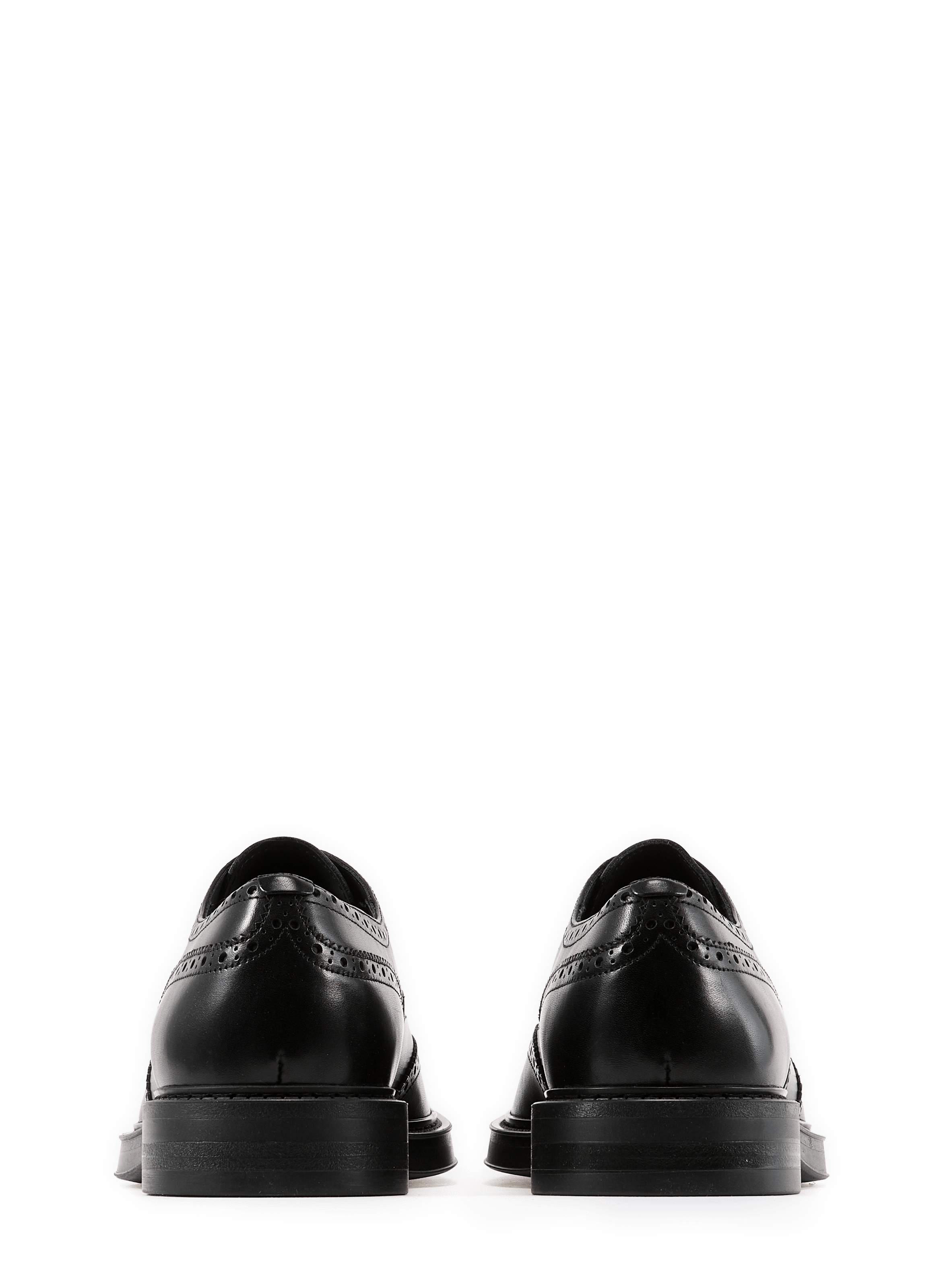 Derbies en cuir GEOX Black