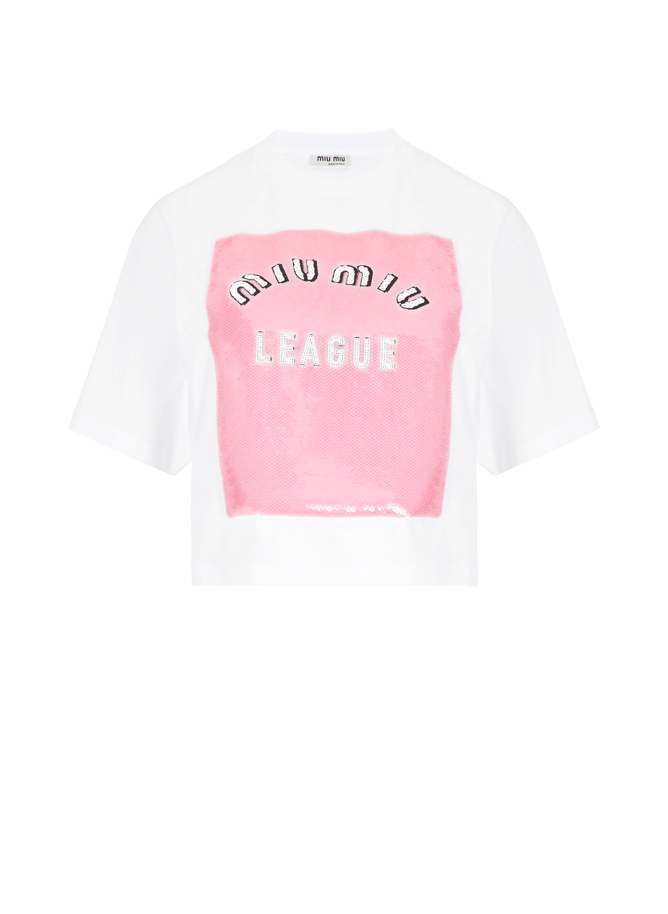 T-shirt crop en coton