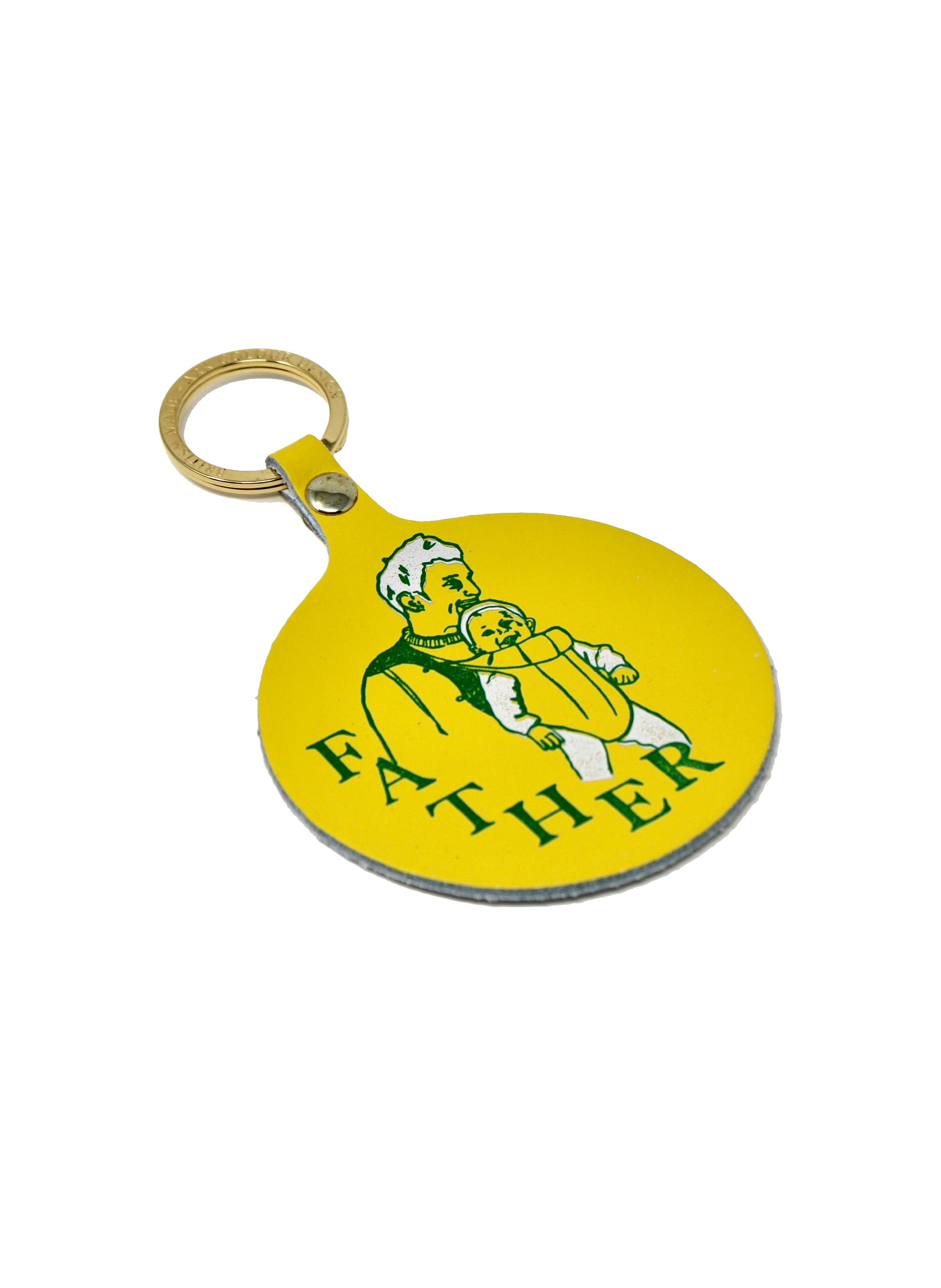 Porte-clés Father en cuir