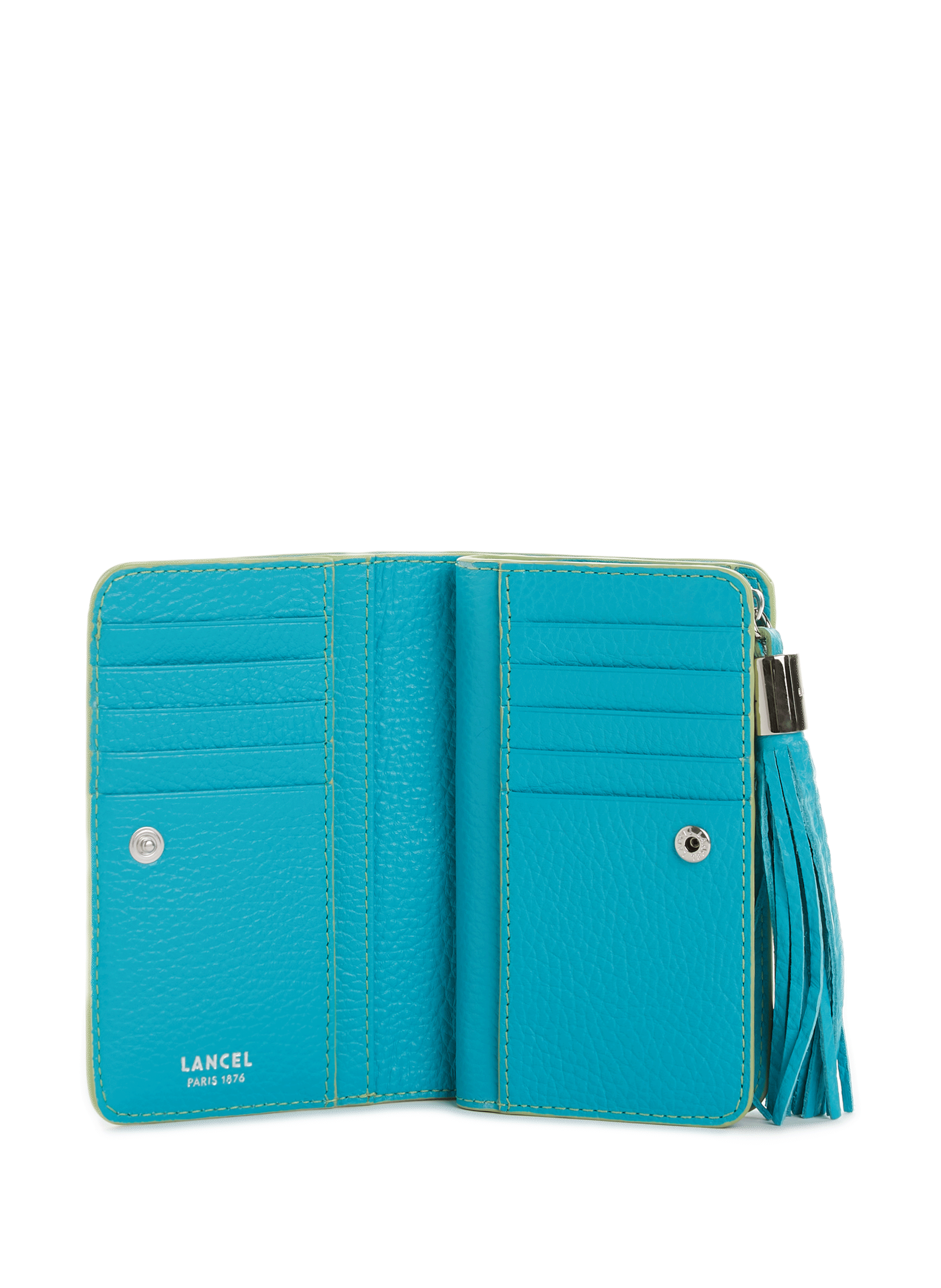 PREMIER FLIRT de LANCEL - Portefeuille rectangulaire compact zippé