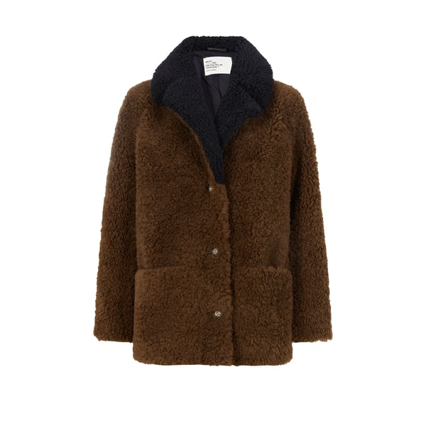 Manteaux effet mouton