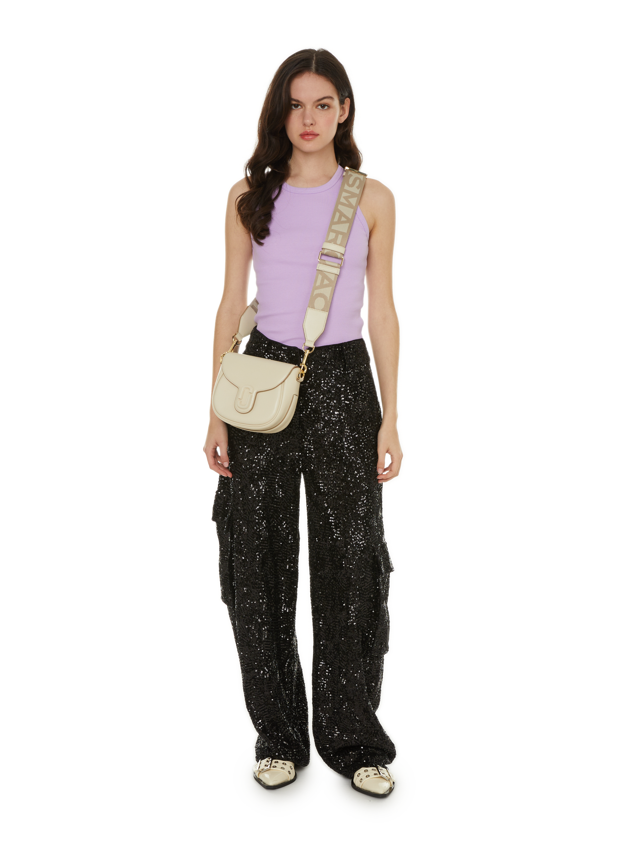 Top débardeur Tovie en coton SAISON 1865 Violet