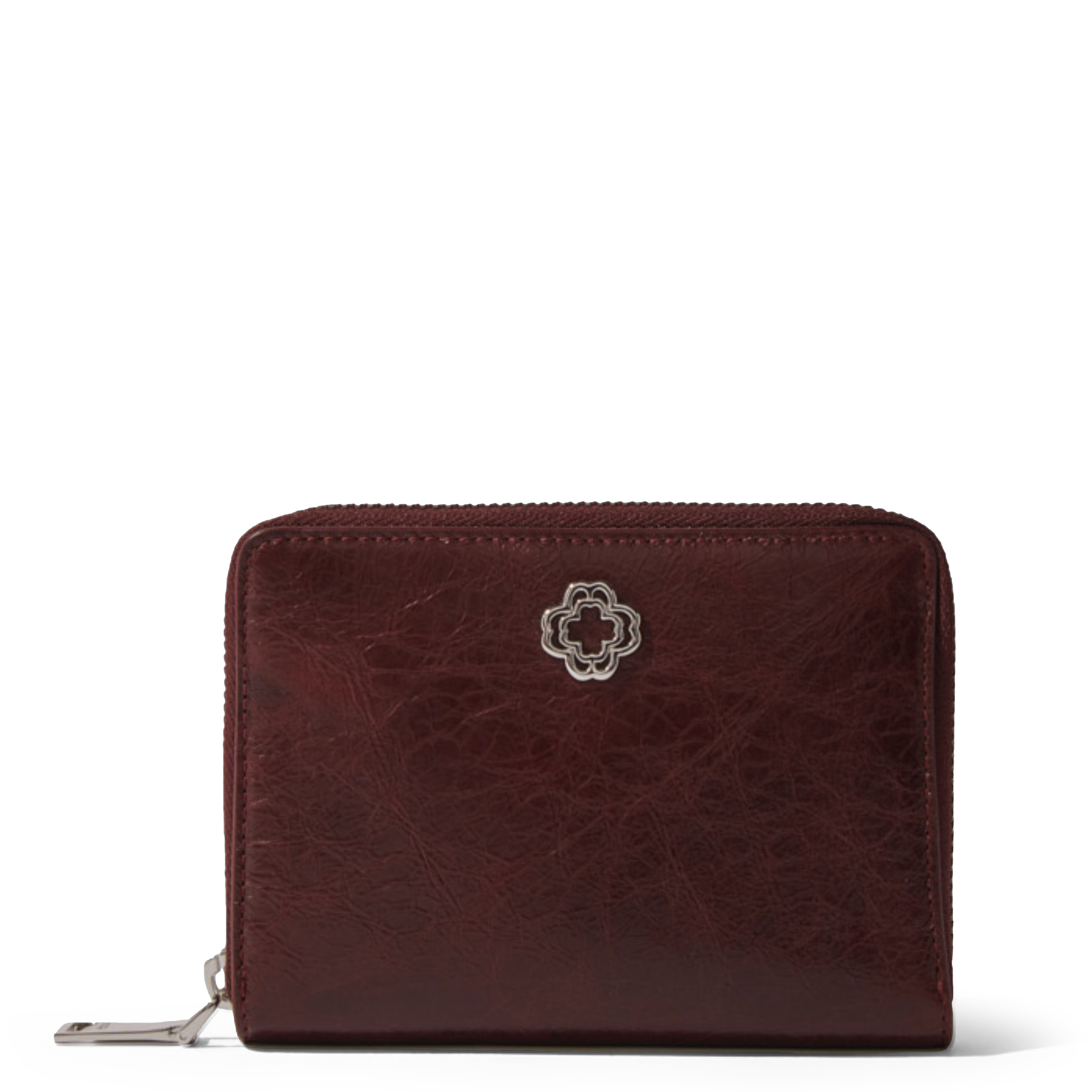 Portefeuille en cuir MAJE Rouge