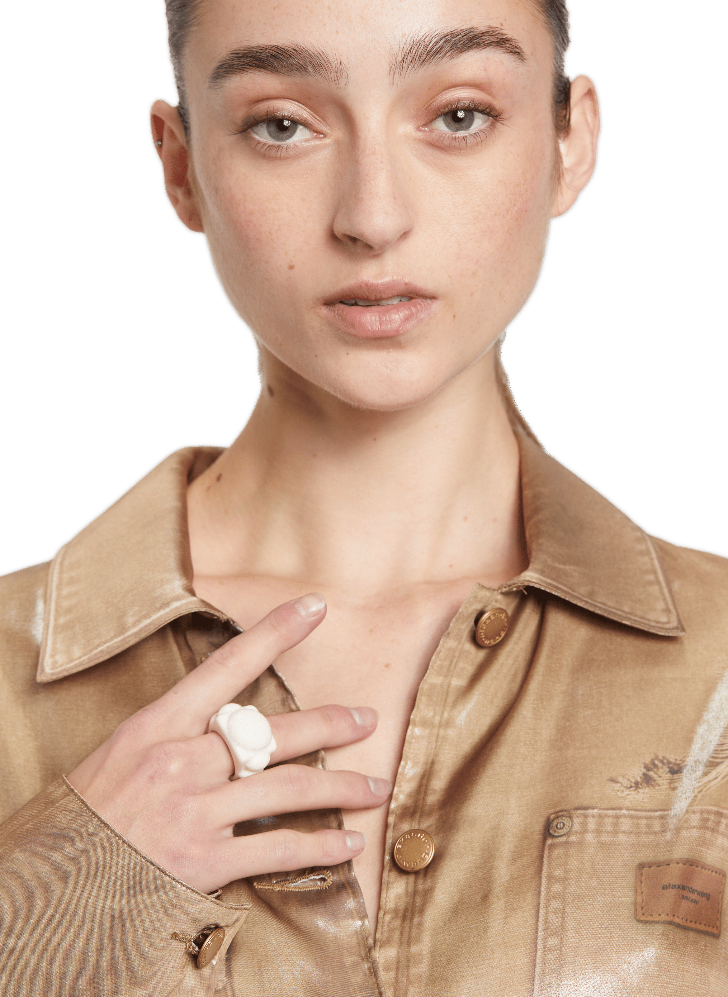 Bague All in One  LA MANSO Blanc