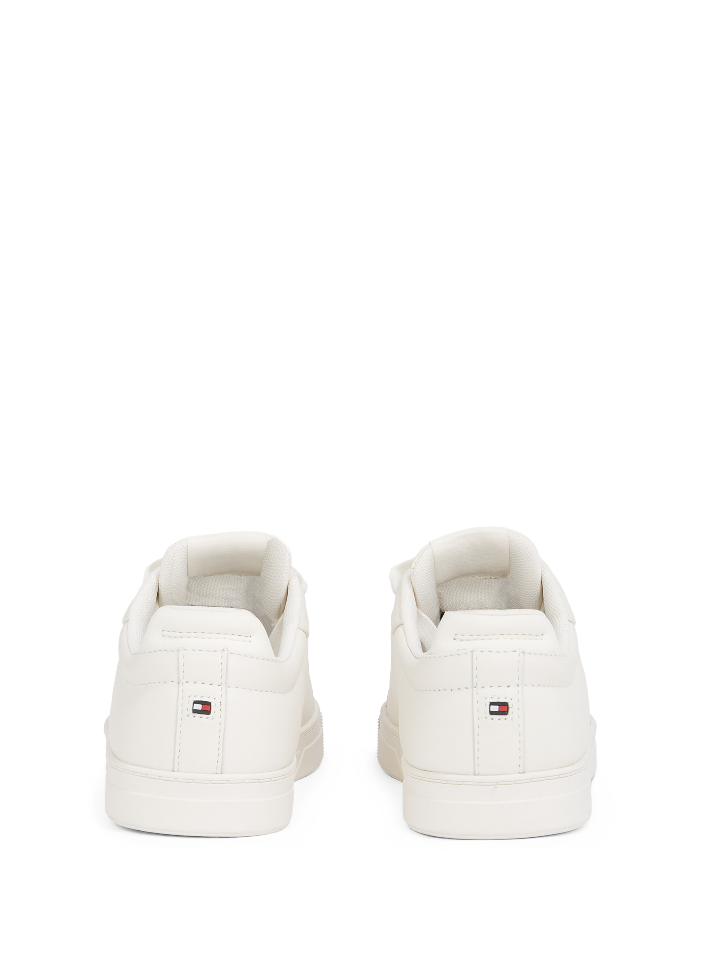 Baskets en cuir  TOMMY HILFIGER Beige