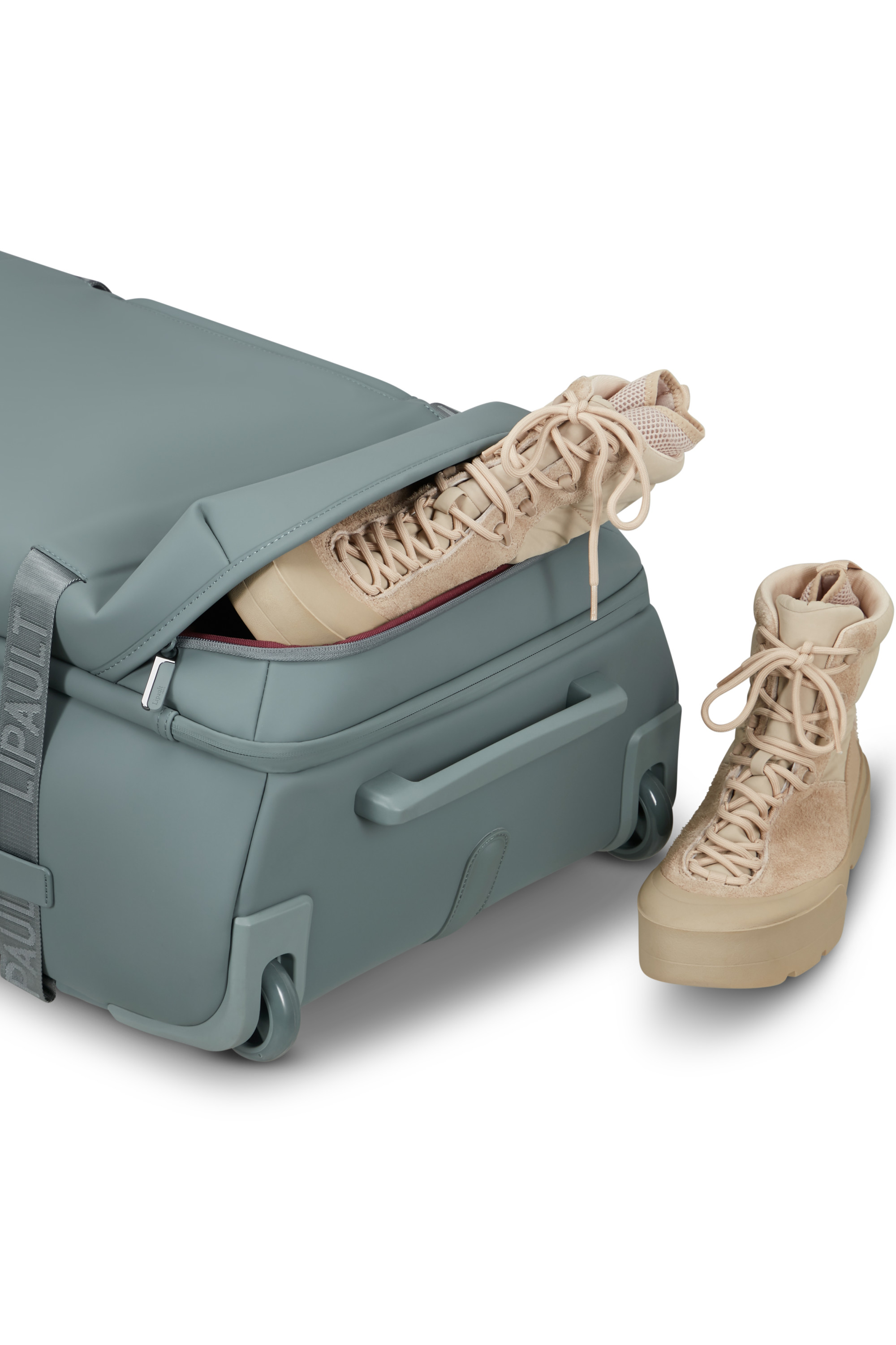 Lost in berlin sac de voyage à roues taille l exile Bleu