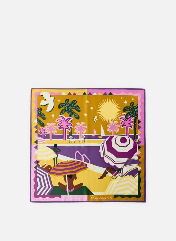 Foulard Chachacha Jaune by WILD WILD Foulard Chachacha Jaune