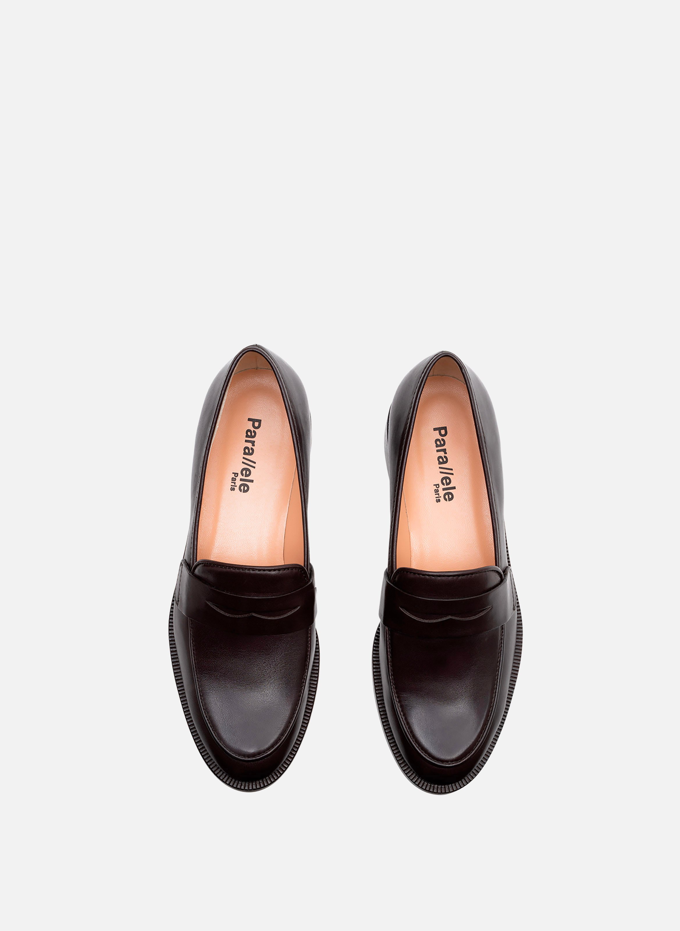Mocassins baker en PARALLELE Marron
