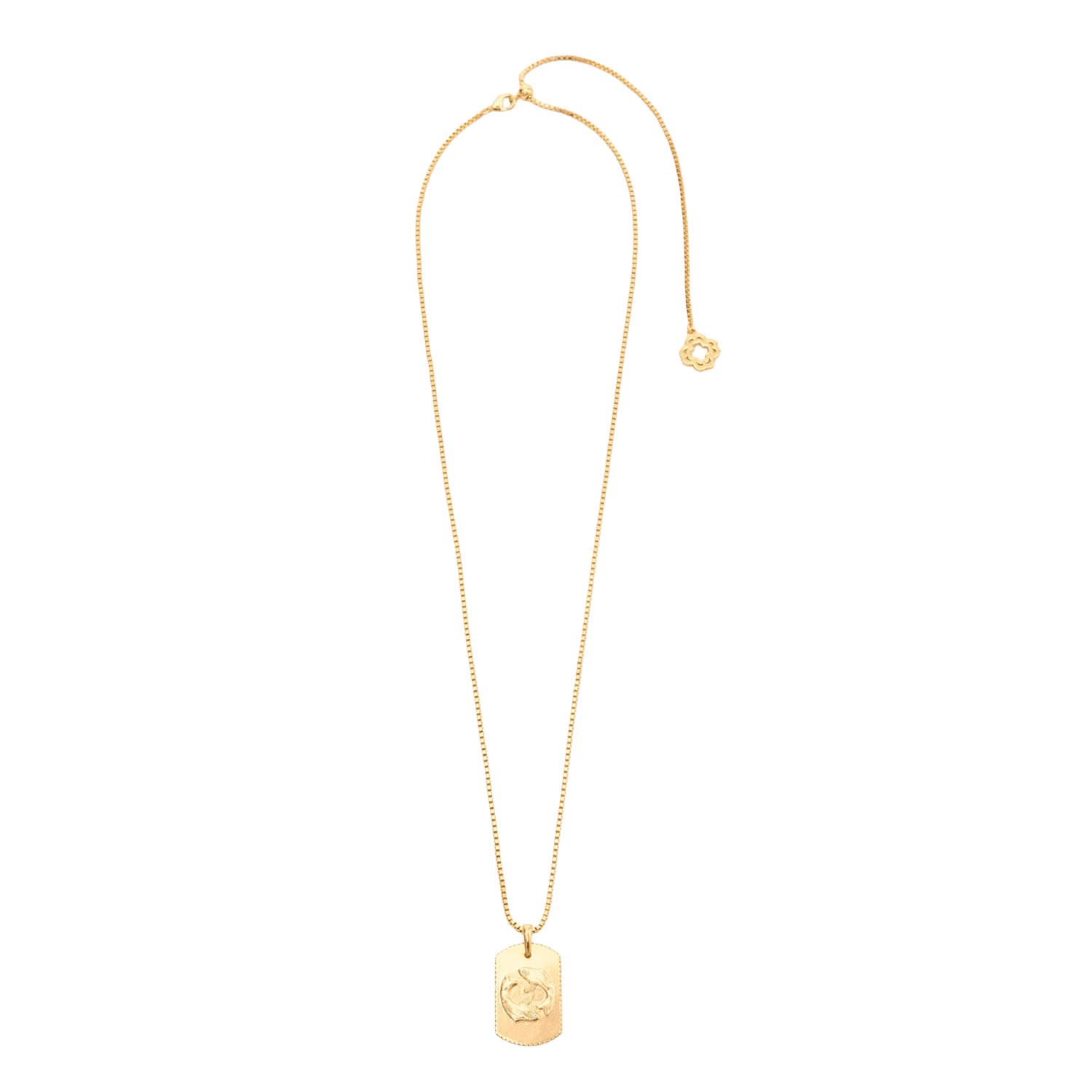 Collier en laiton MAJE Doré