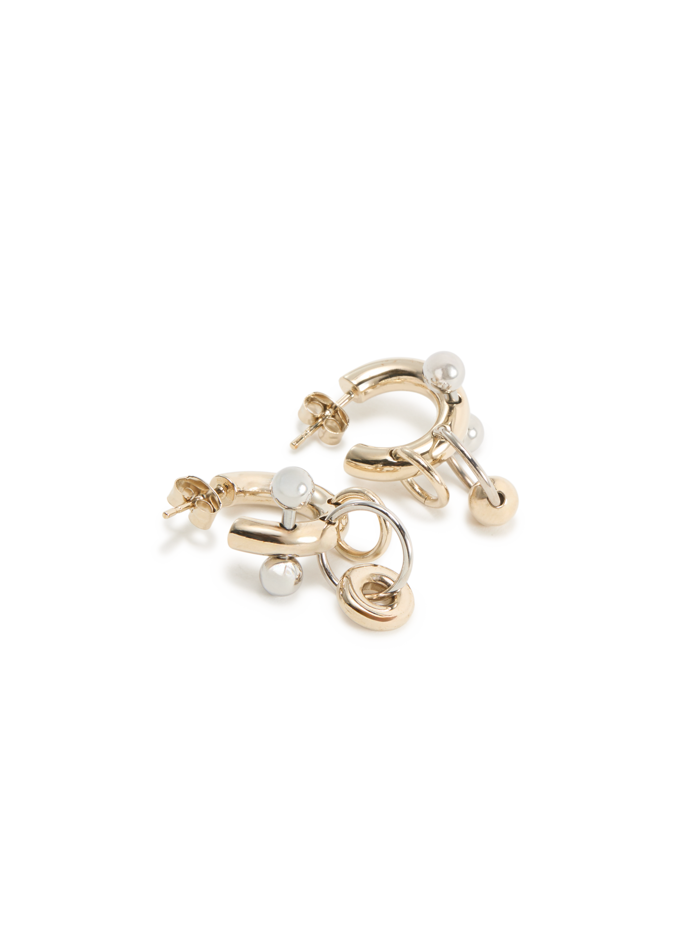 Boucles d'oreilles Faith JUSTINE CLENQUET Doré