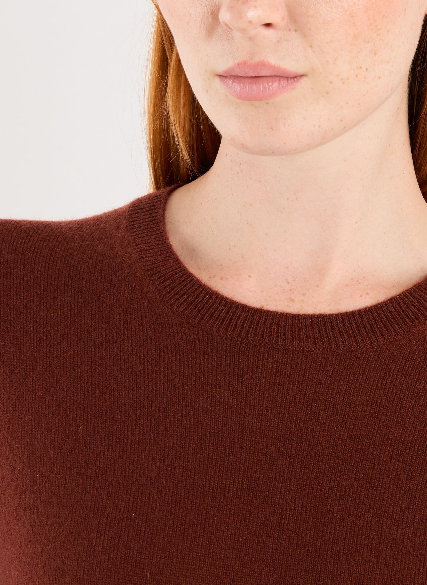  Cashmere jumper AU PRINTEMPS PARIS Brown