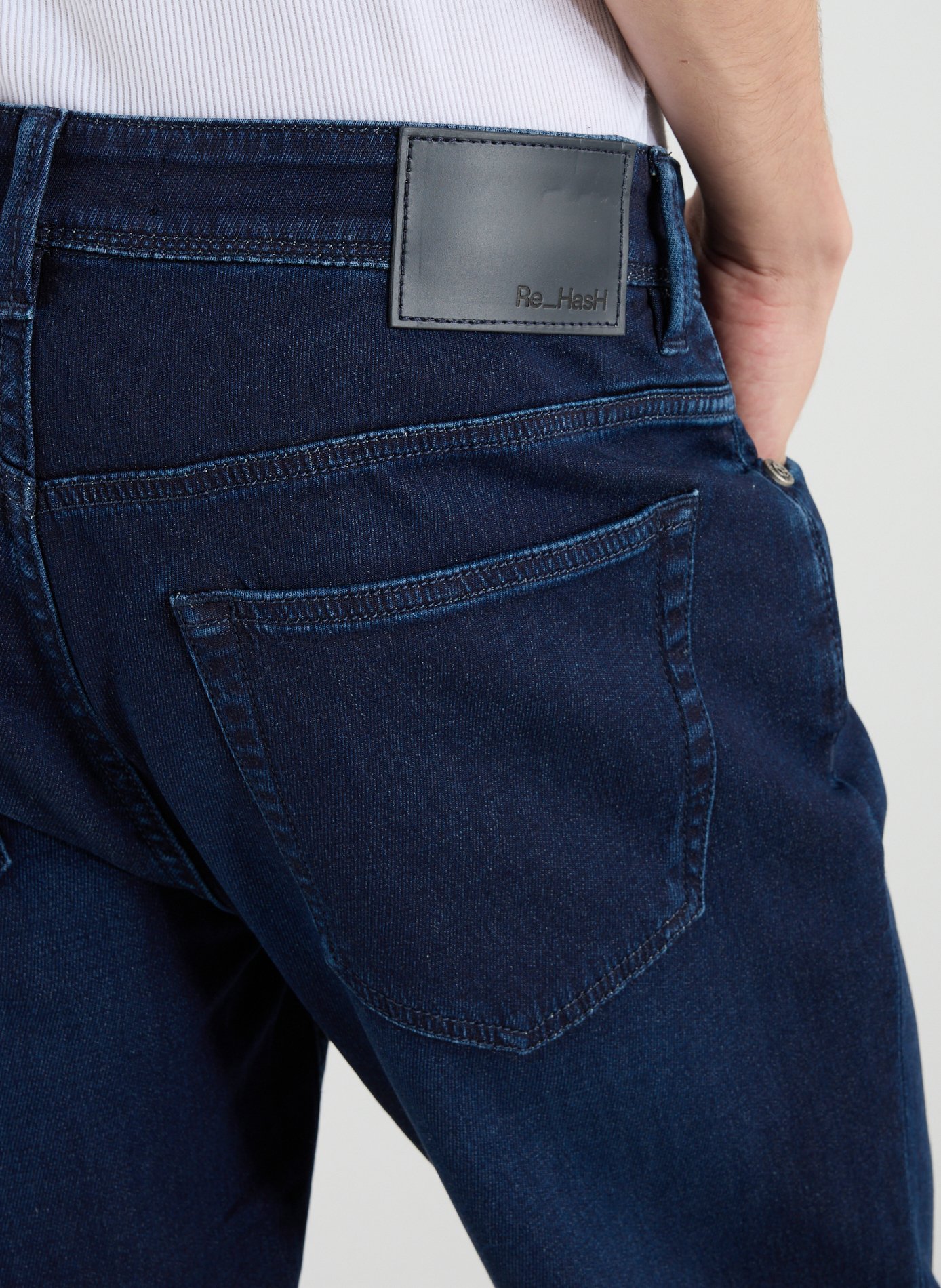 Rubens-Z straight leg jeans RE HASH Blue