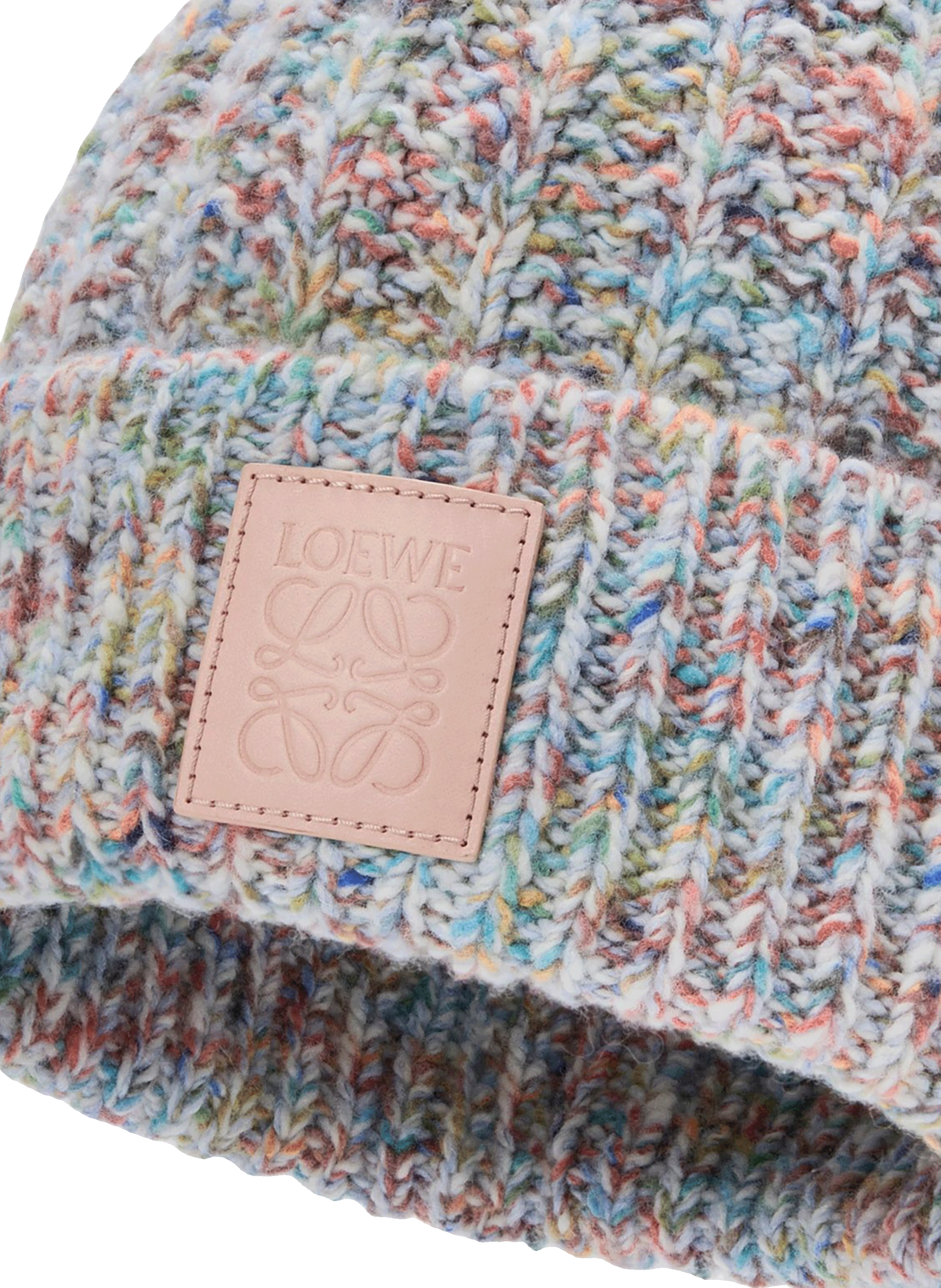 Wool and cashmere blend beanie LOEWE Multicolour