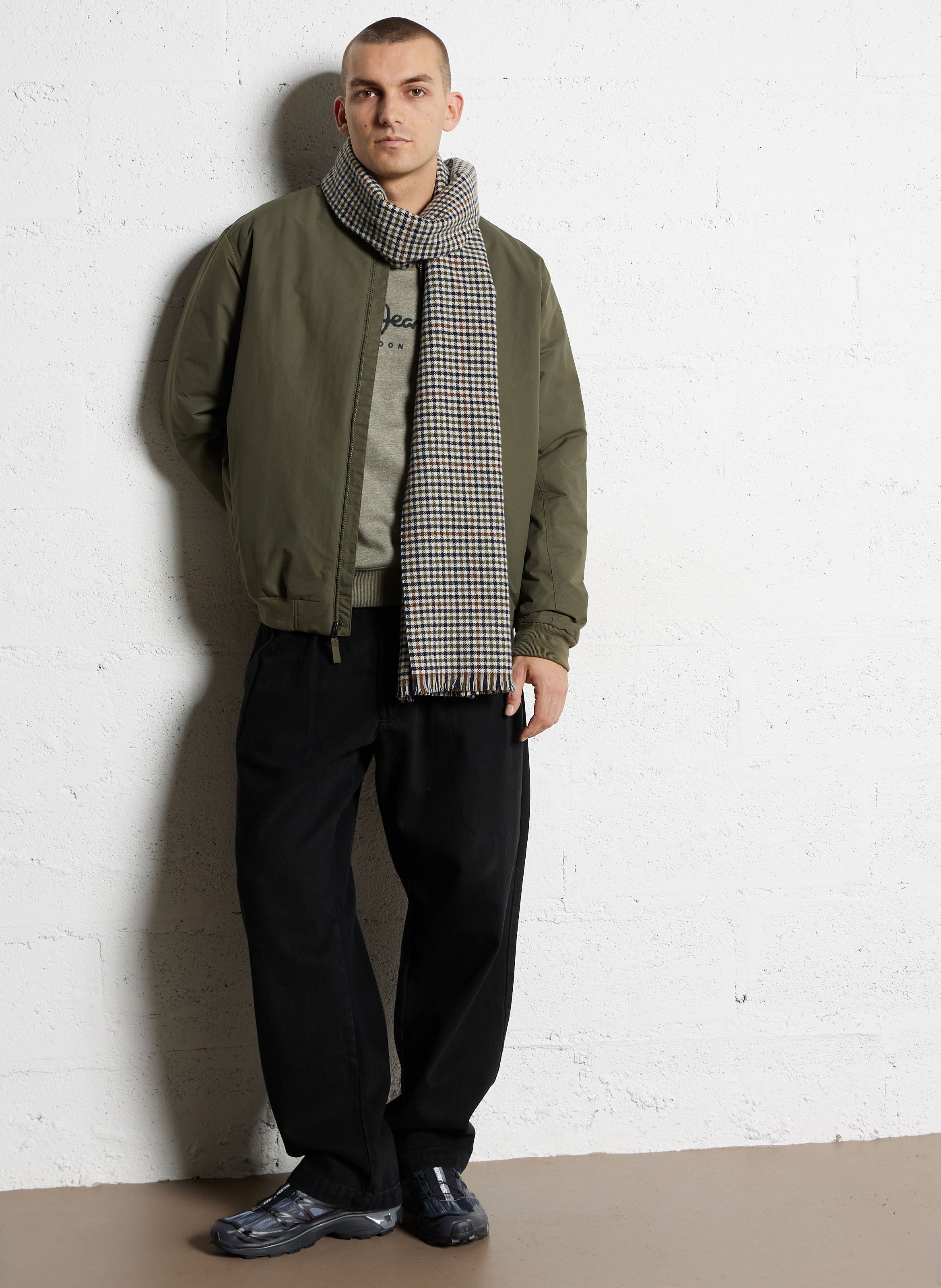 Veste zippée large unie PATAGONIA Vert