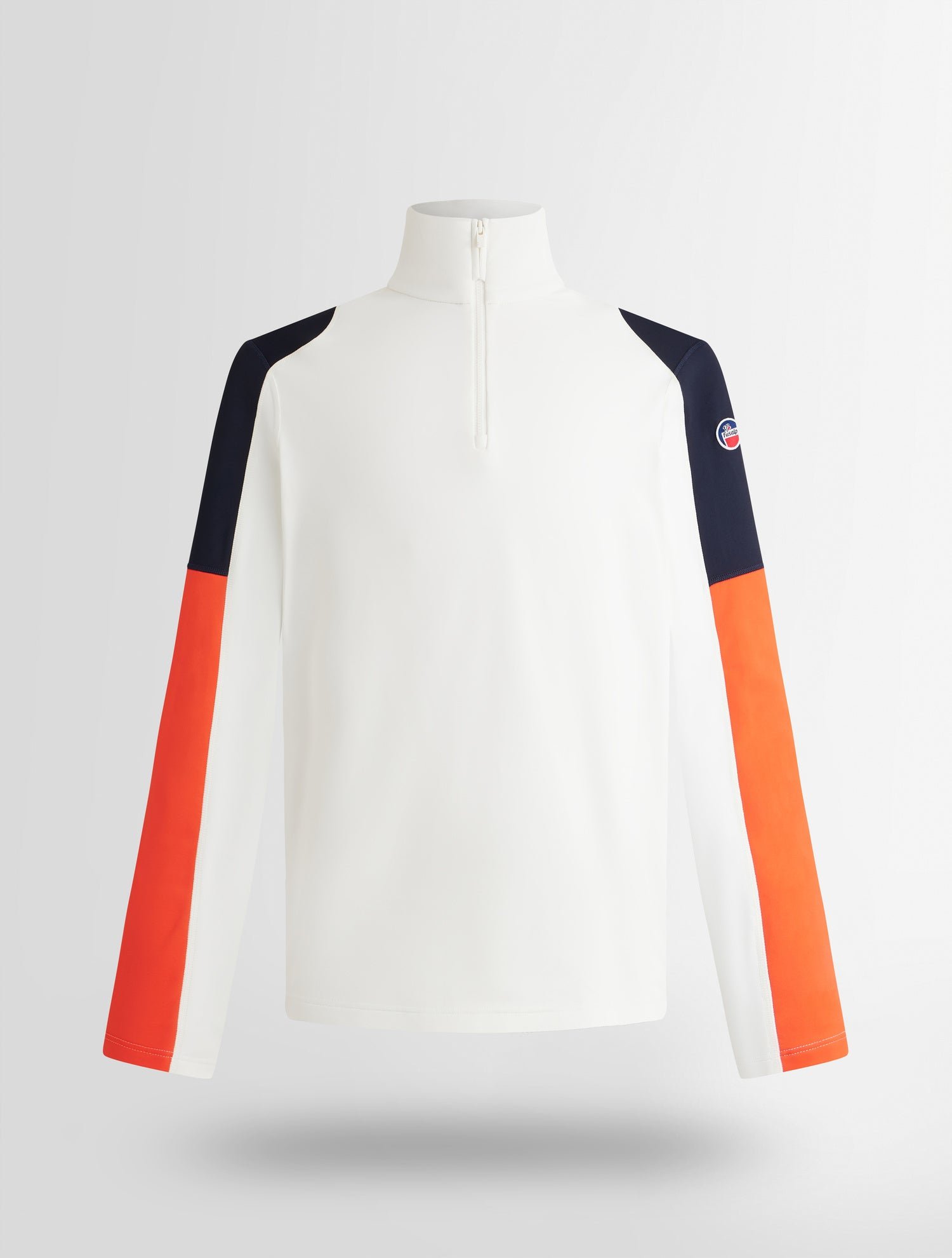 Sous pull de ski pravio col montant  coupe regular FUSALP Blanc