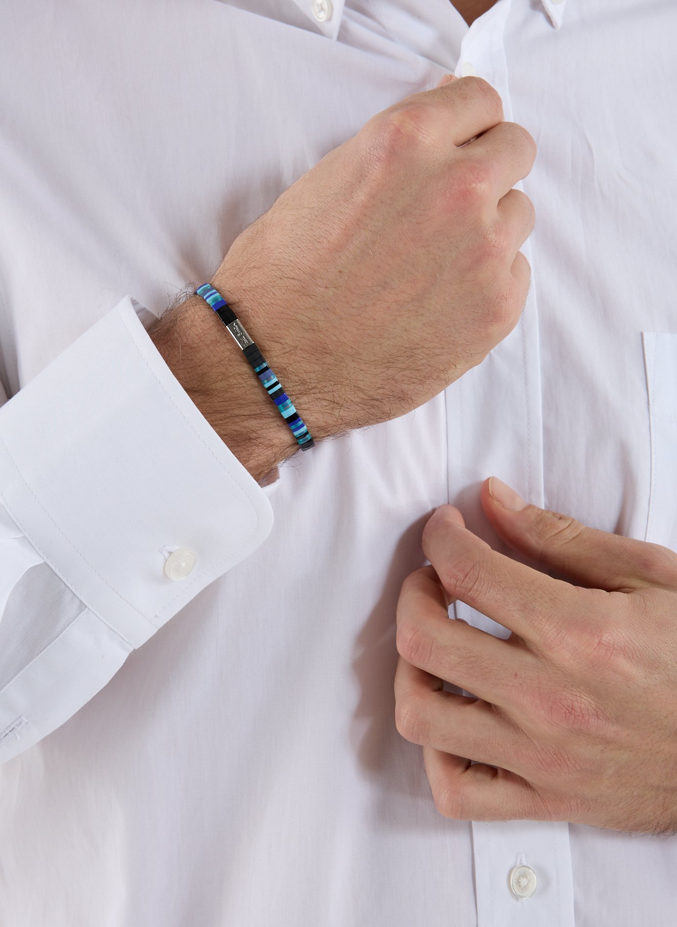 Bracelet à rayures PAUL SMITH Multicolore