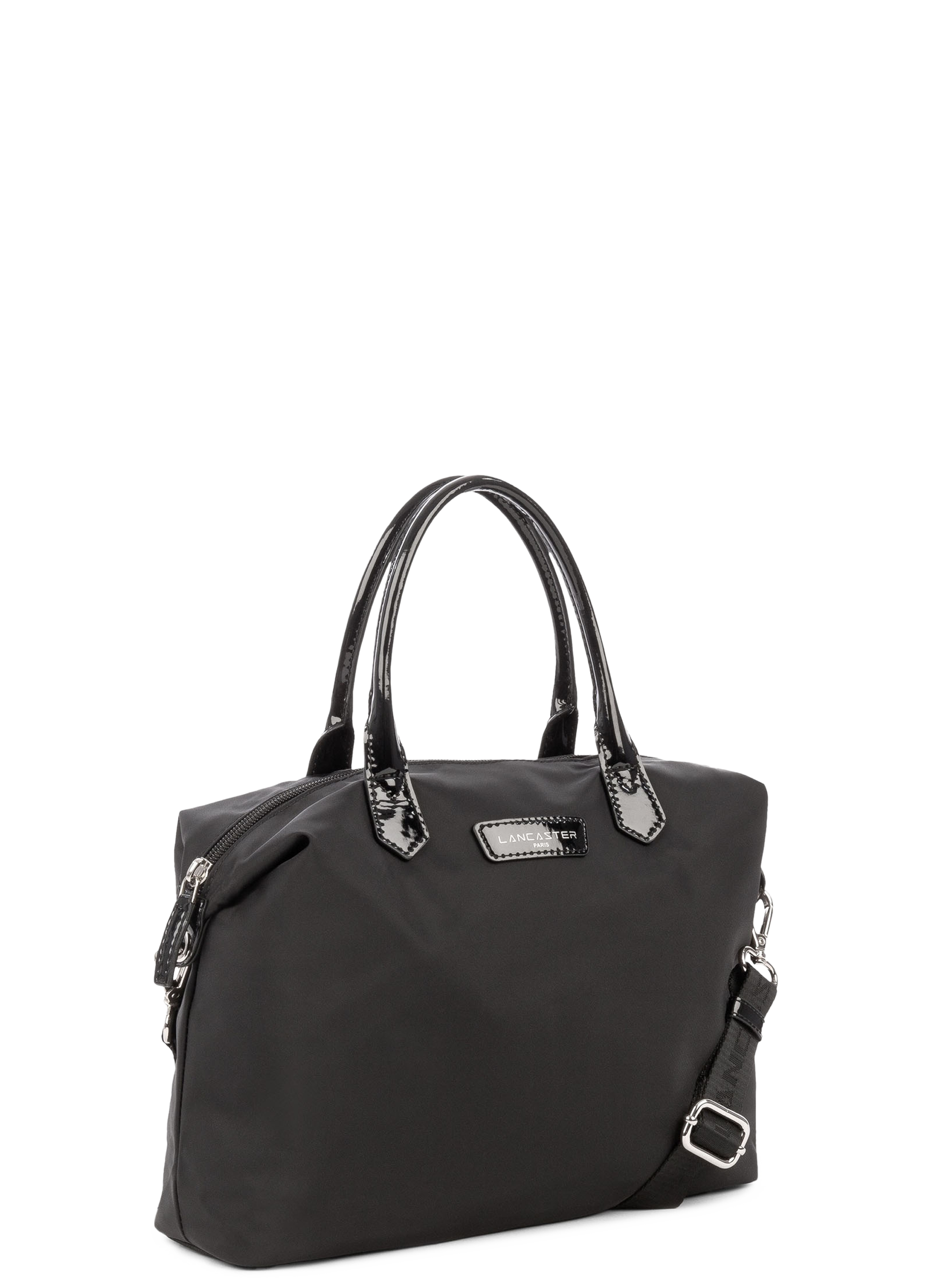 M handbag - Basic Verni LANCASTER Black