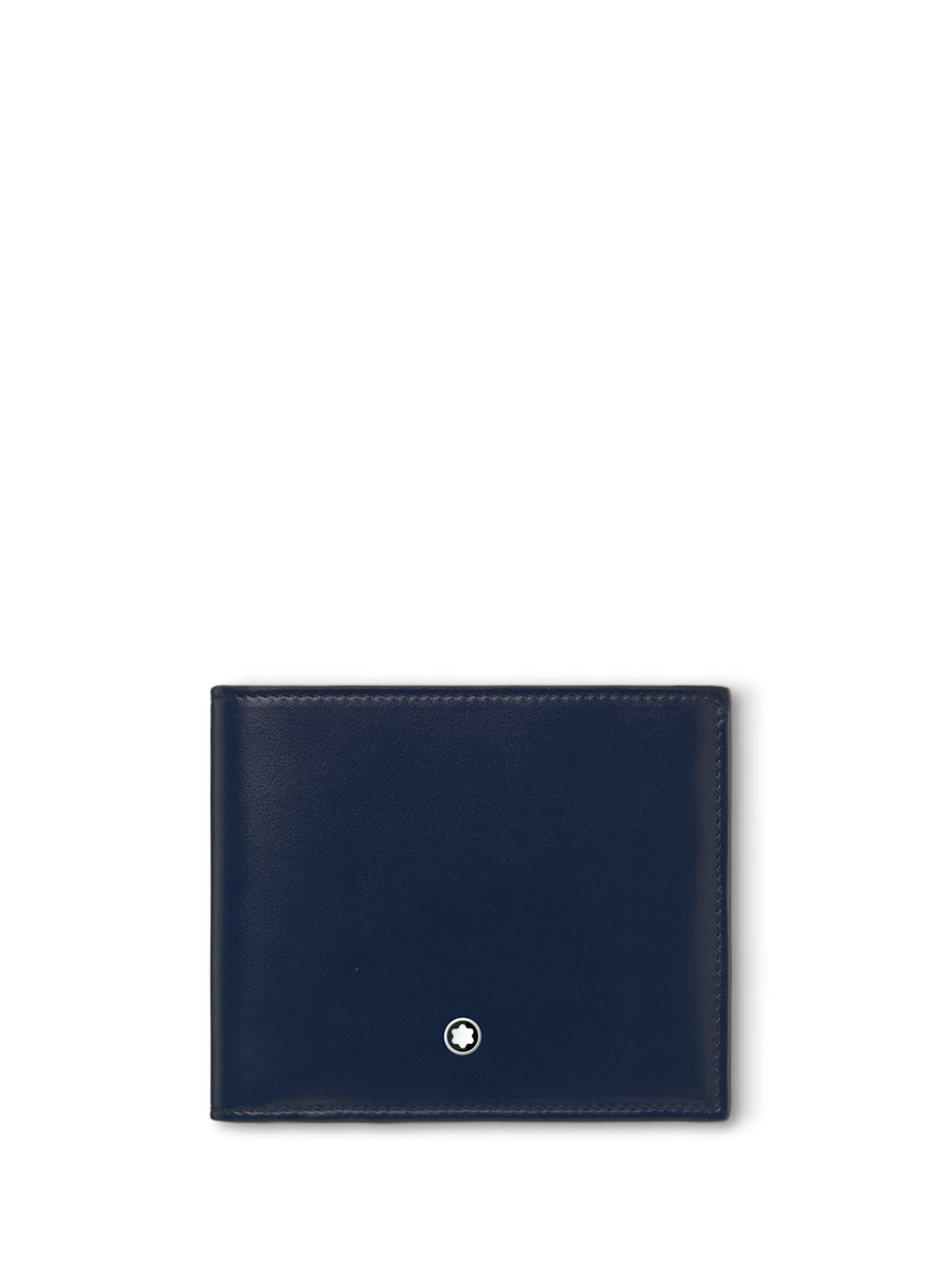 Smooth leather wallet MONTBLANC Blue