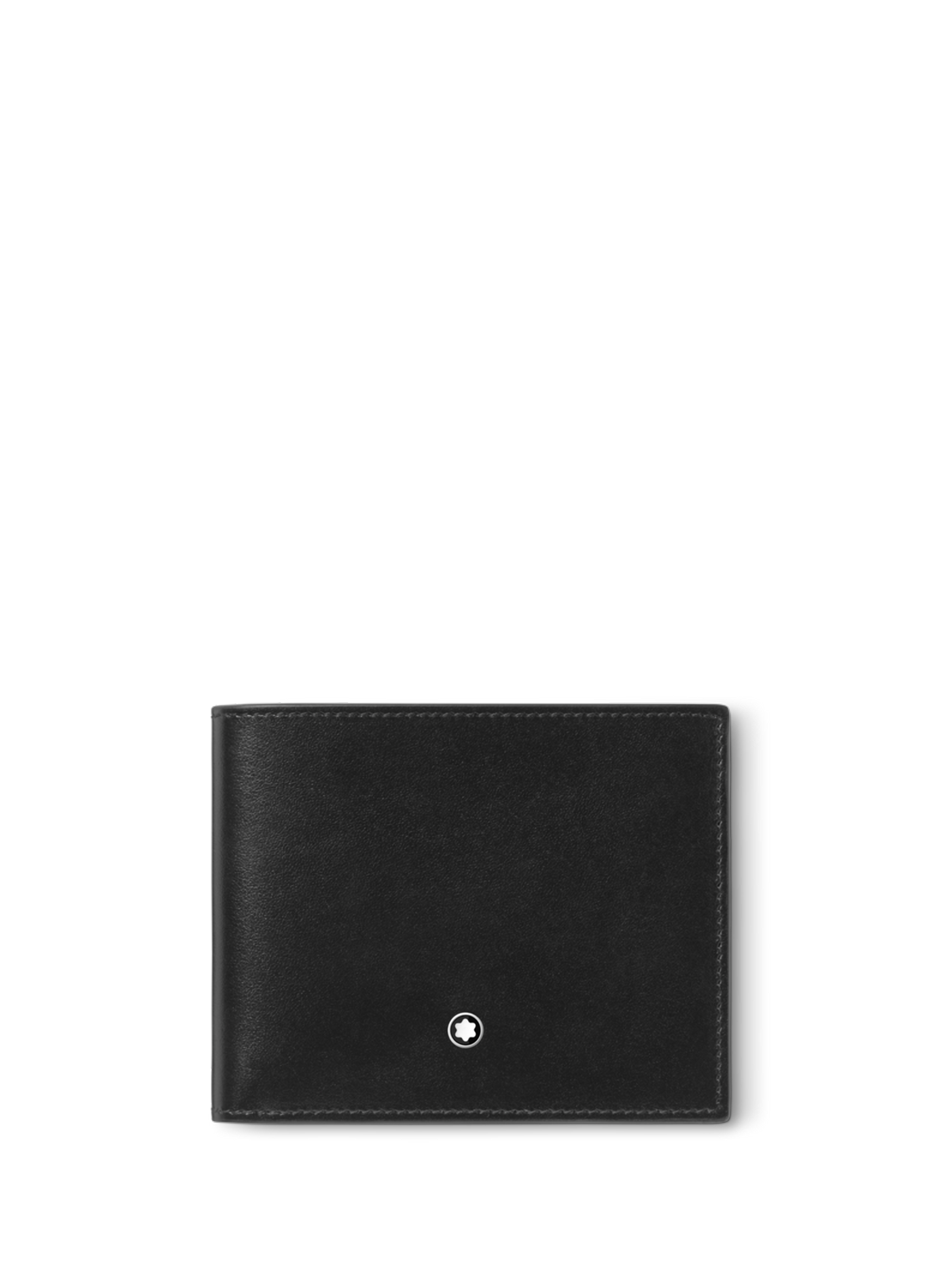 Compact leather wallet MONTBLANC Black