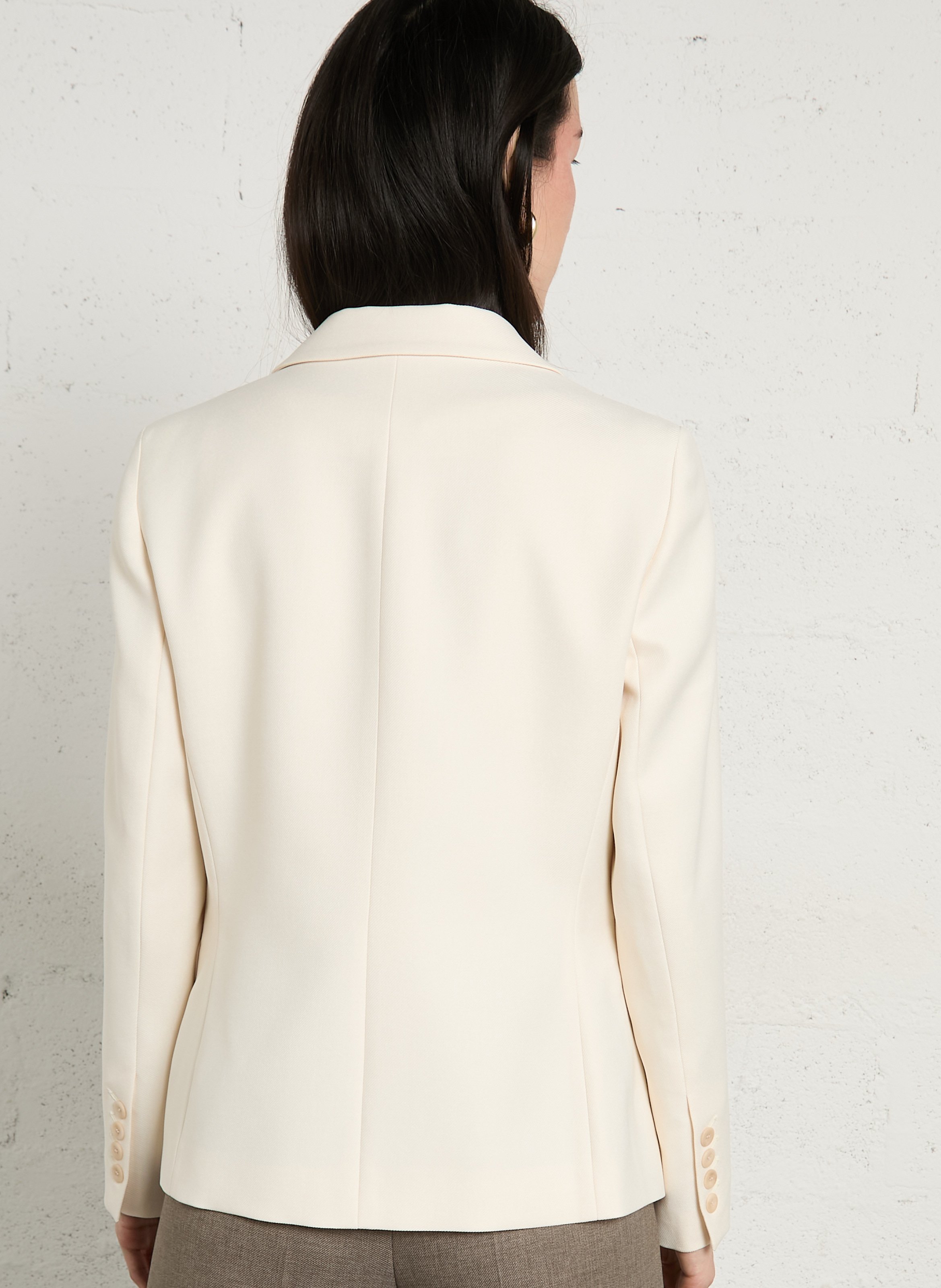 Veste de tailleur ajustée simone MAISON 123 Beige