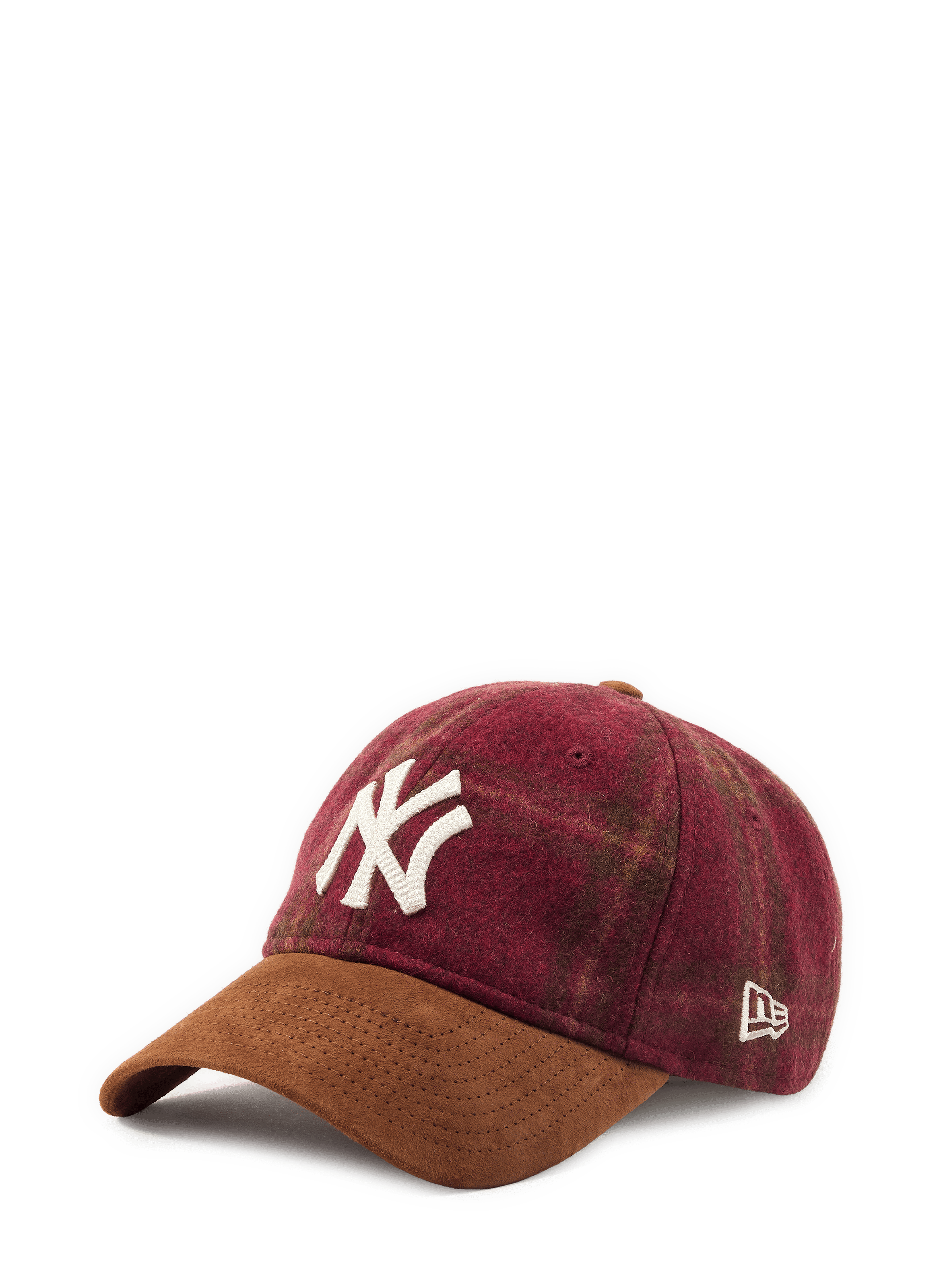 Casquette logo en laine NEW ERA Rouge