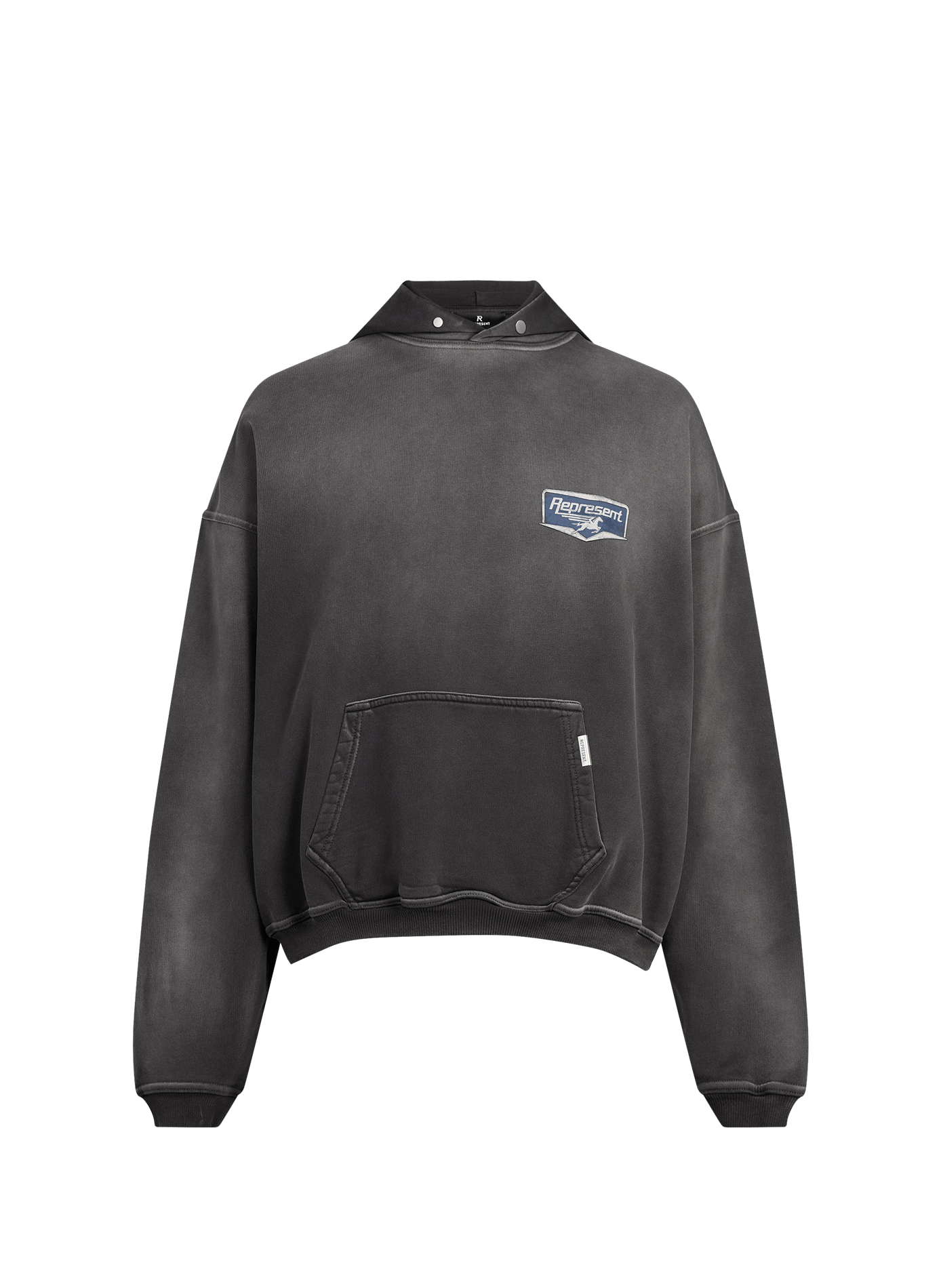 Graphic logo cotton sweatshirt REPRESENT Grey