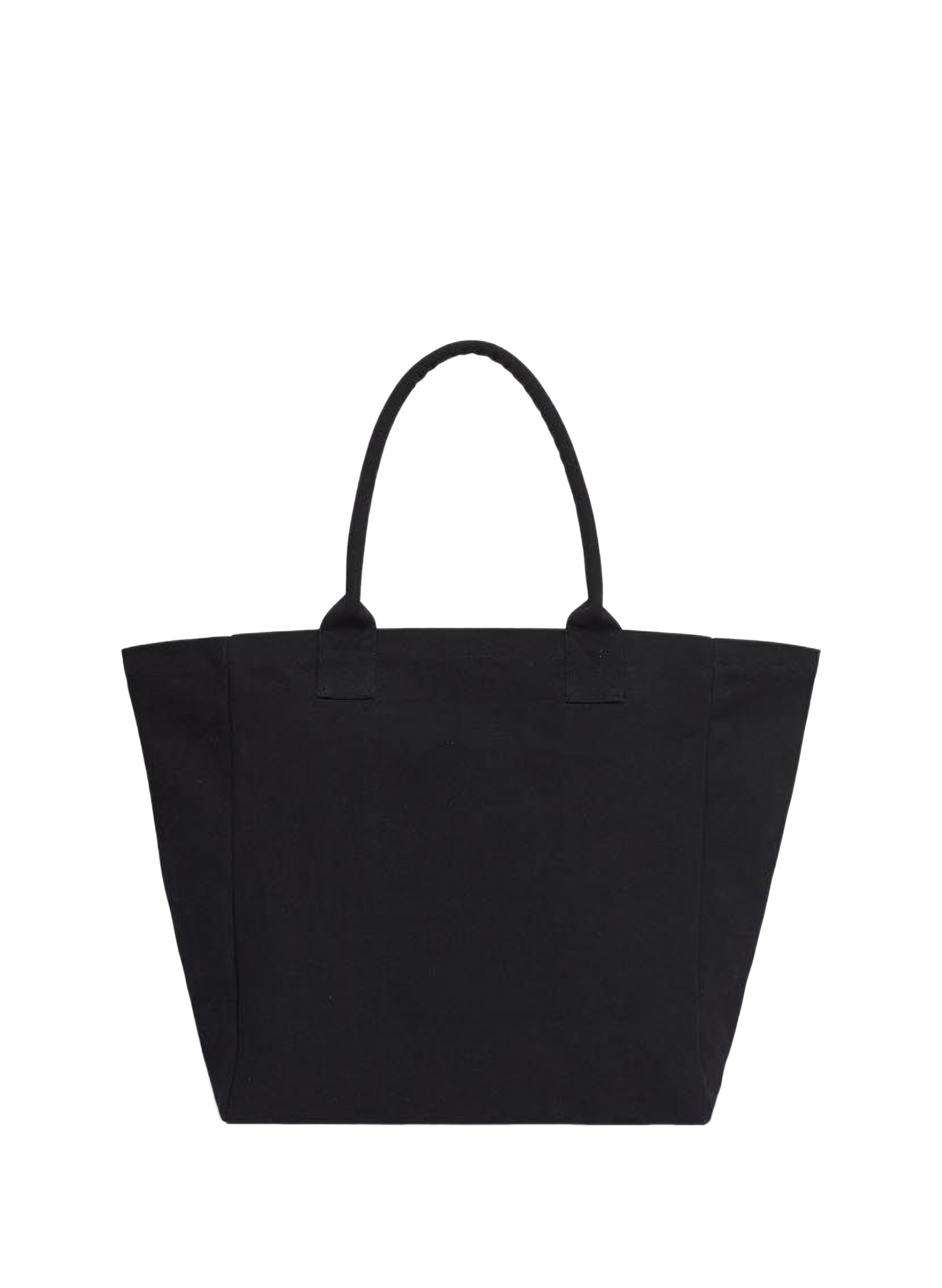 Yenky tote bag in embroidered logo canvas ISABEL MARANT Black