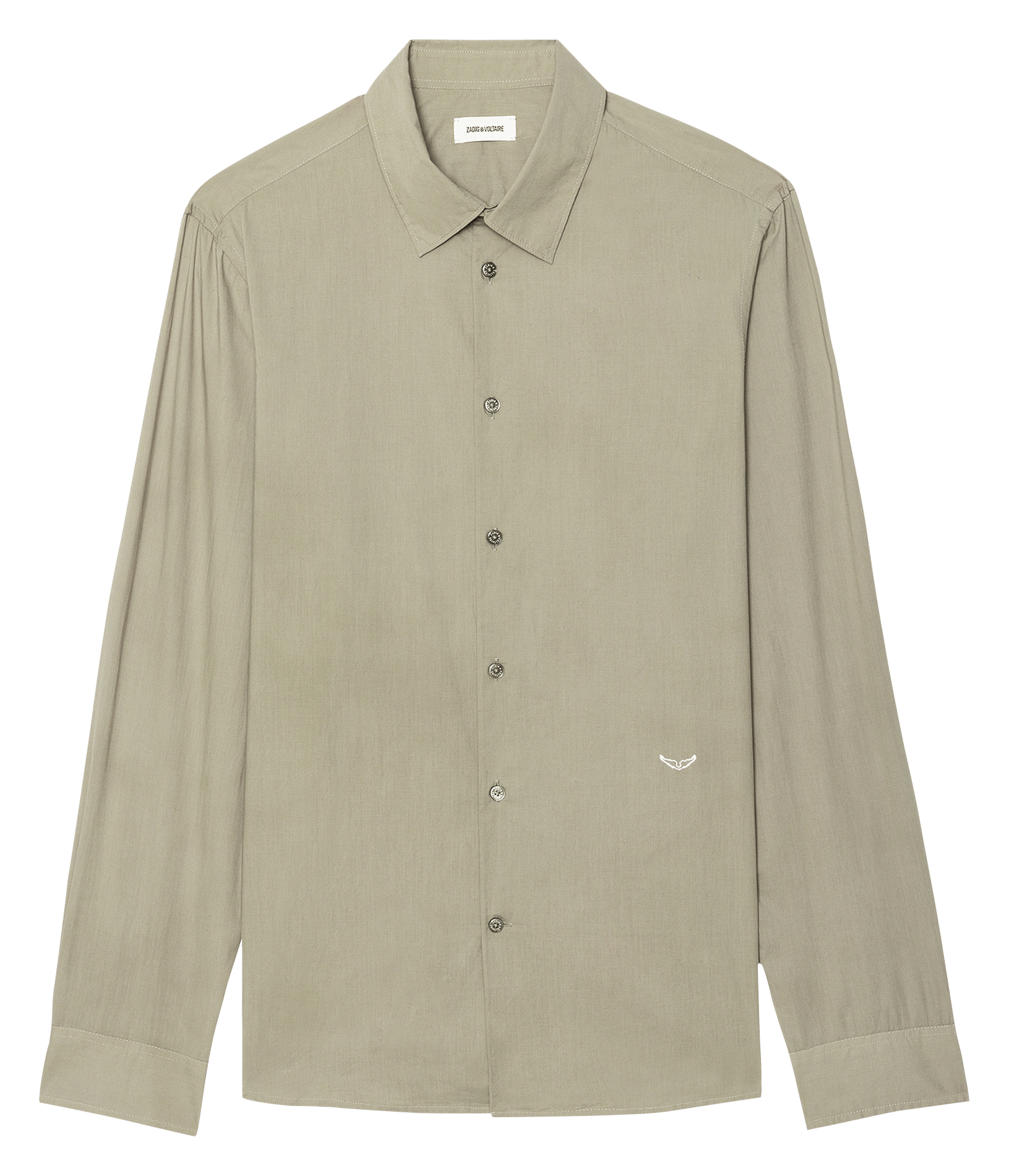 Chemise en coton bio sid ZADIG&VOLTAIRE Groen