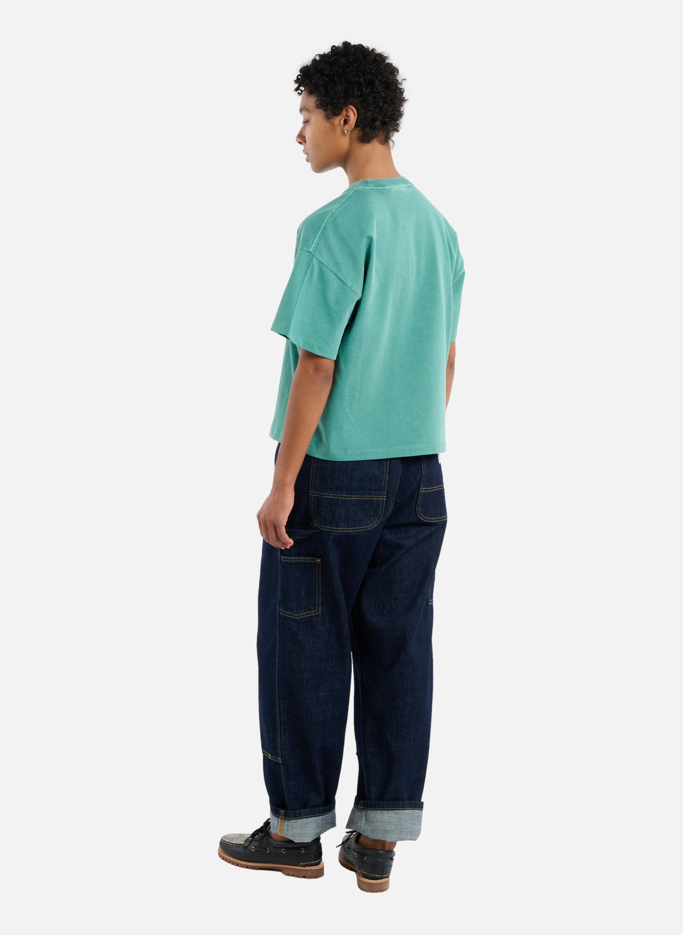 T-shirt w' s/s benton t-shirt CARHARTT WIP Vert