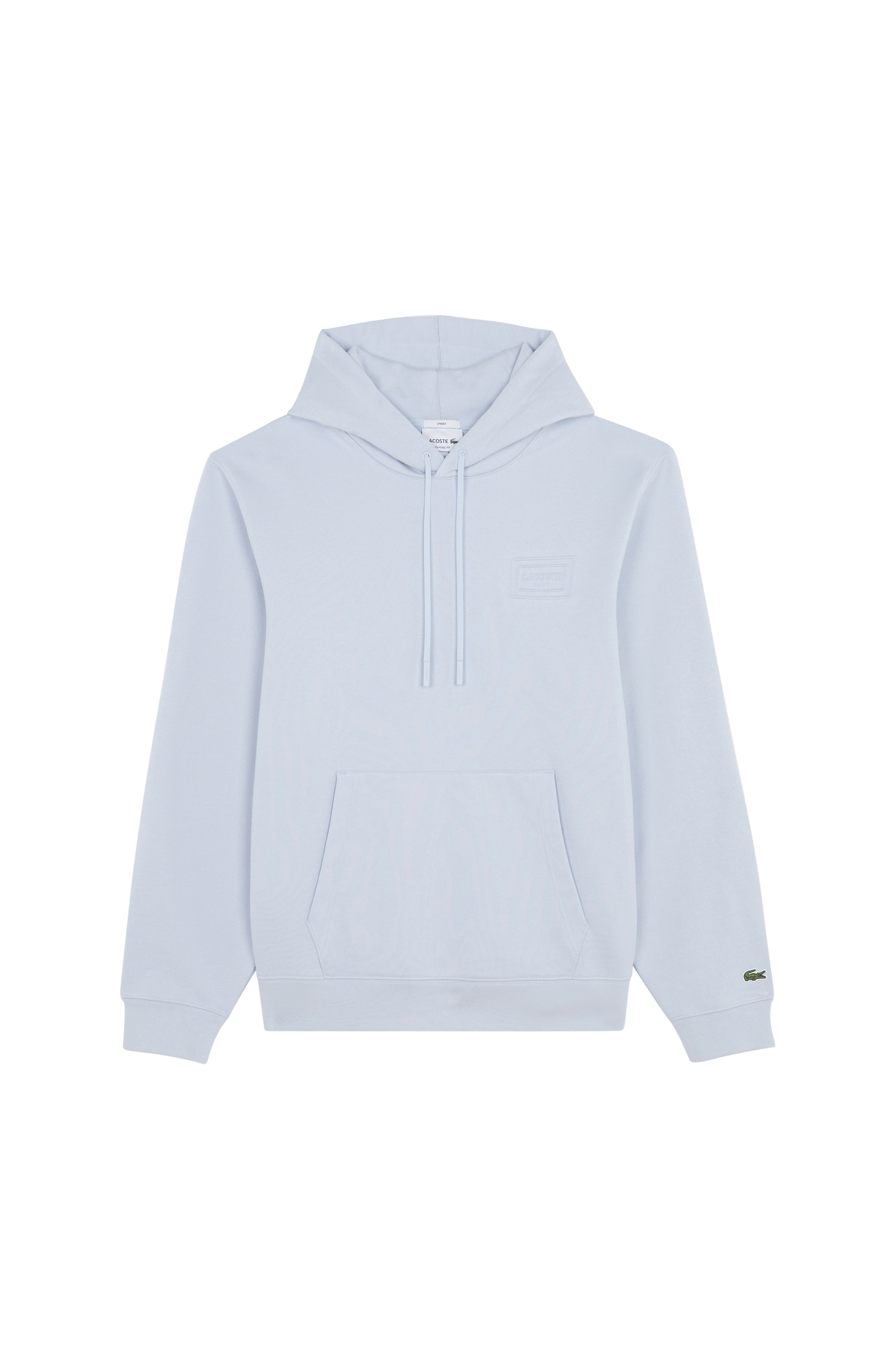 Hoodie sweatshirt LACOSTE Bleu