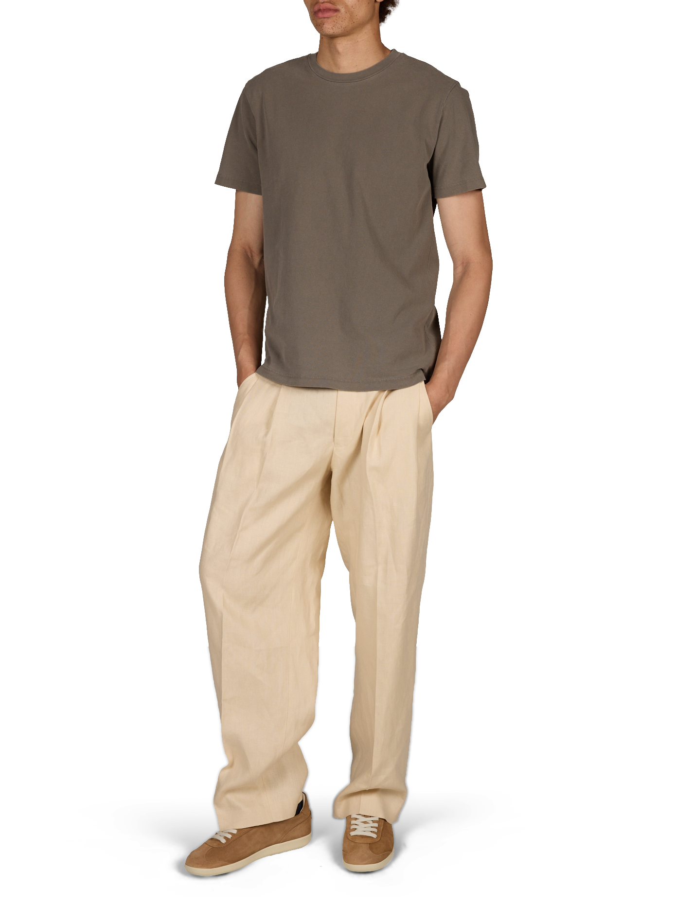 Short-sleeved cotton T-shirt A.P.C. Grey