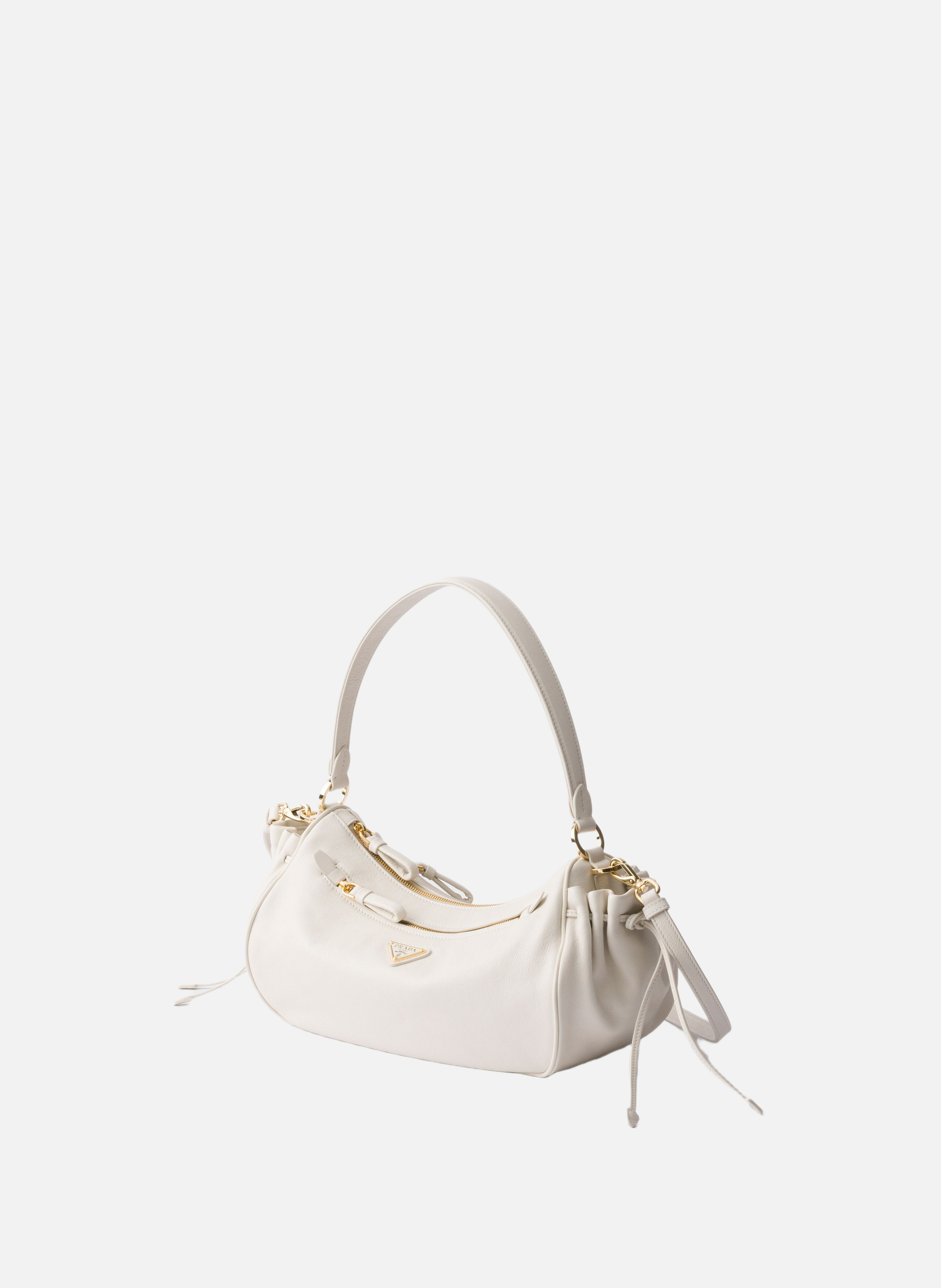 Petit sac prada desiree en cuir PRADA Blanc