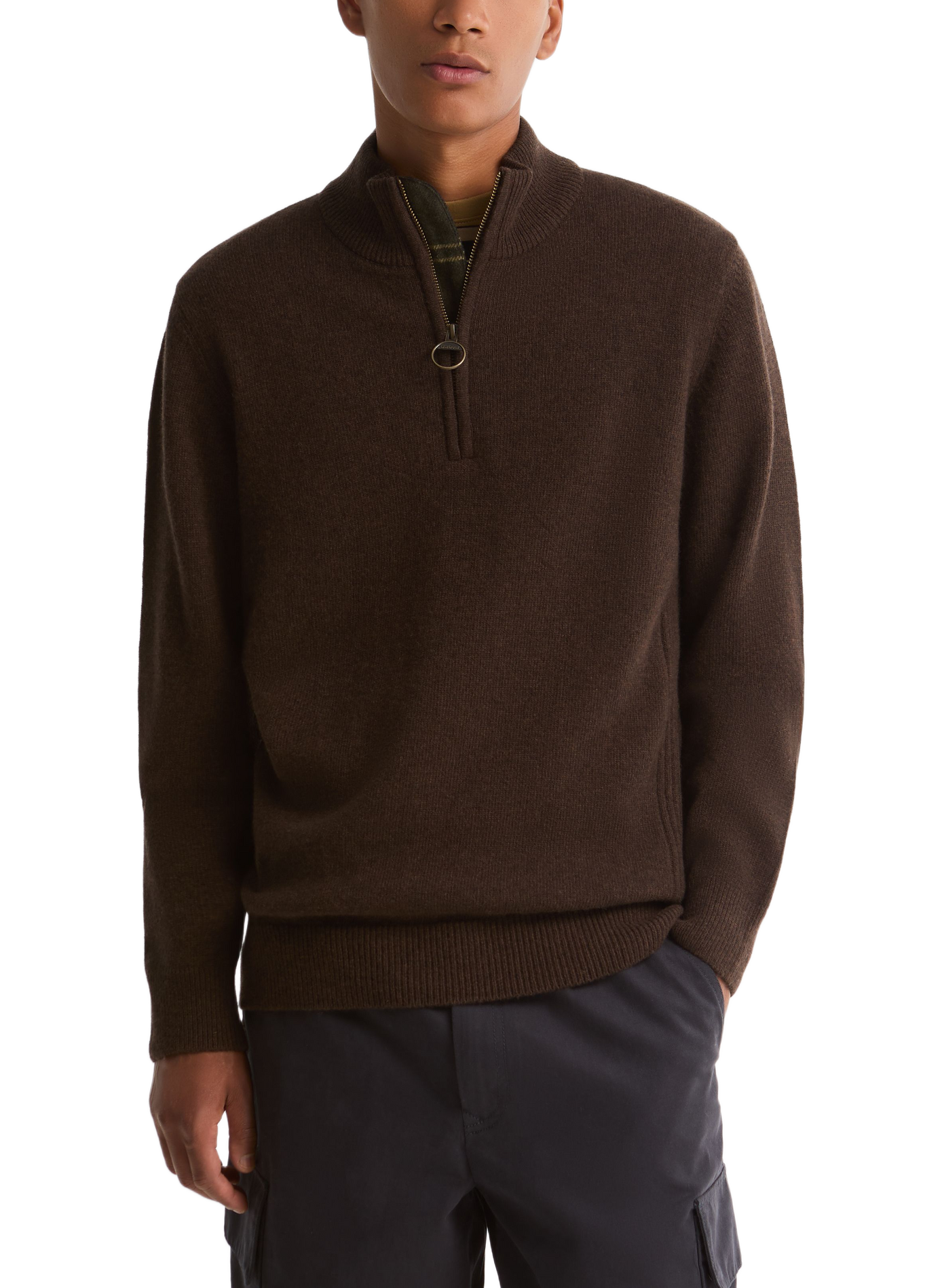 Holden wool jumper BARBOUR Brown