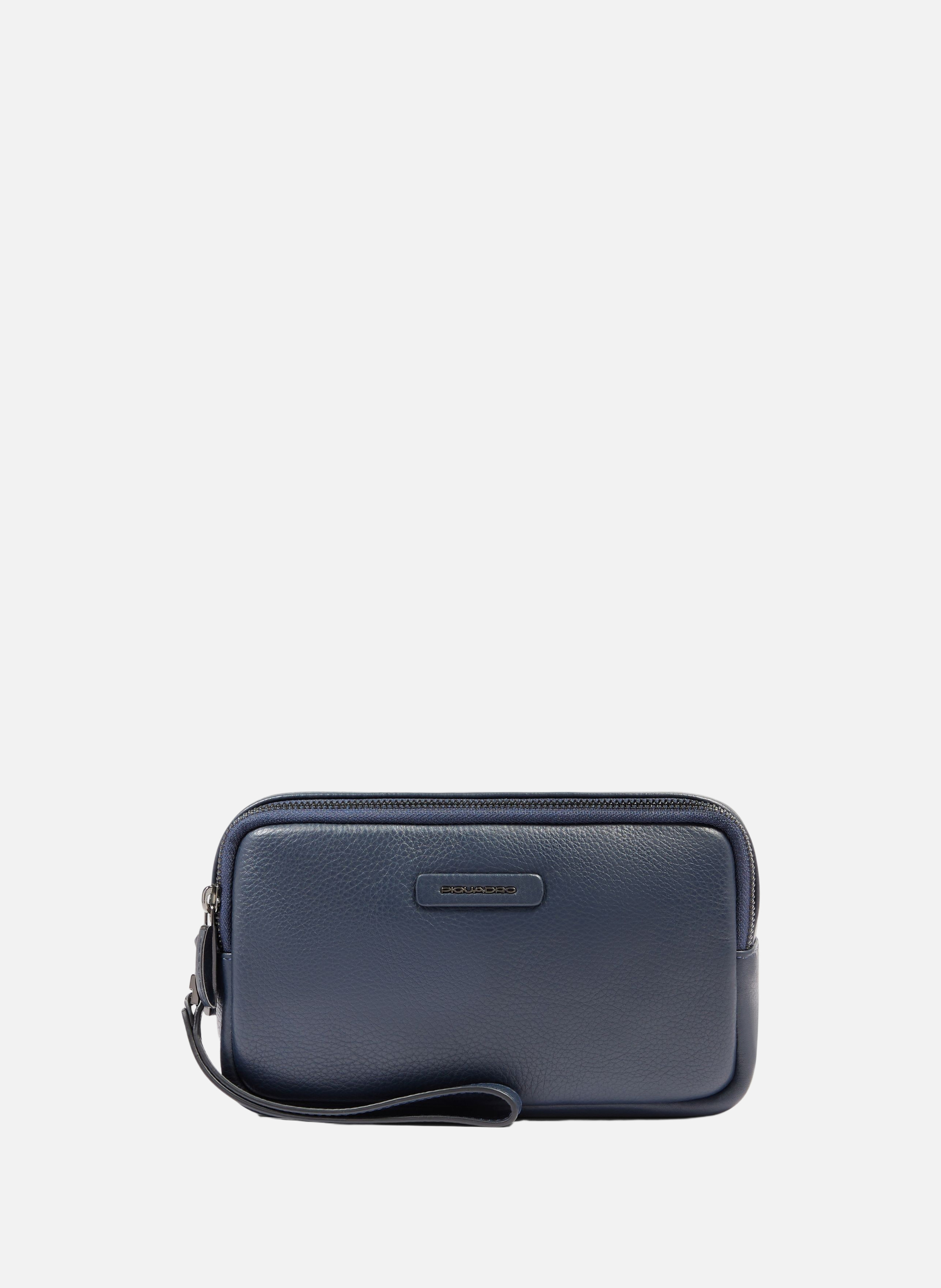 Handtas met twee compartimenten PIQUADRO Blauw