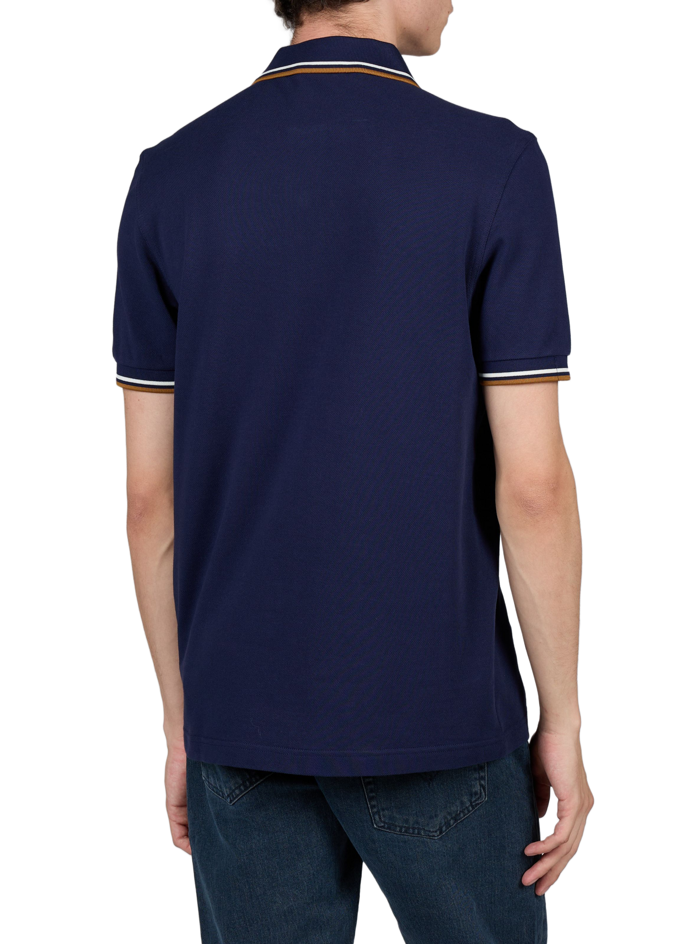 Cotton pique polo shirt FRED PERRY Blue