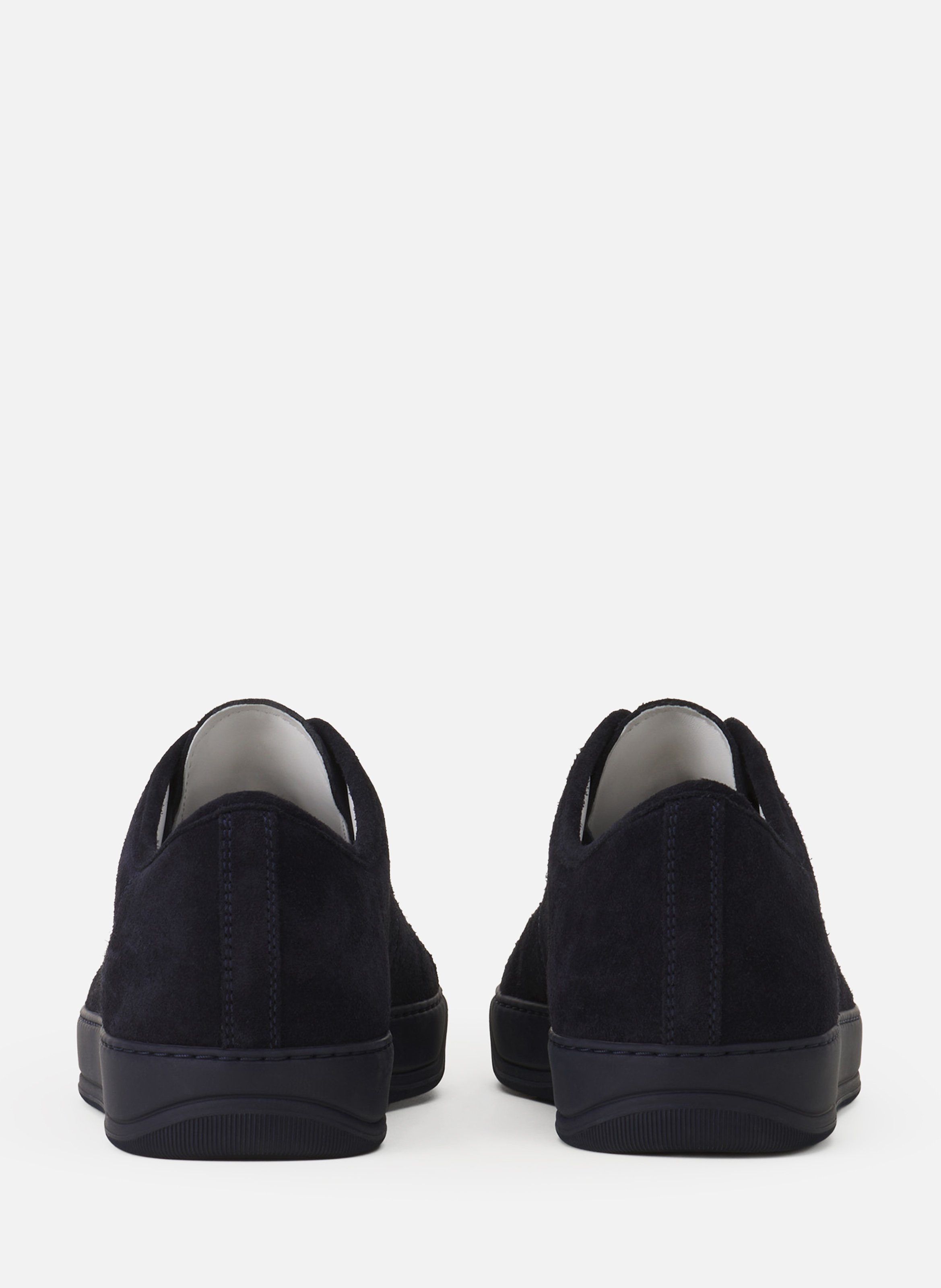Sneakers dbb1 en cuir et suede LANVIN Bleu