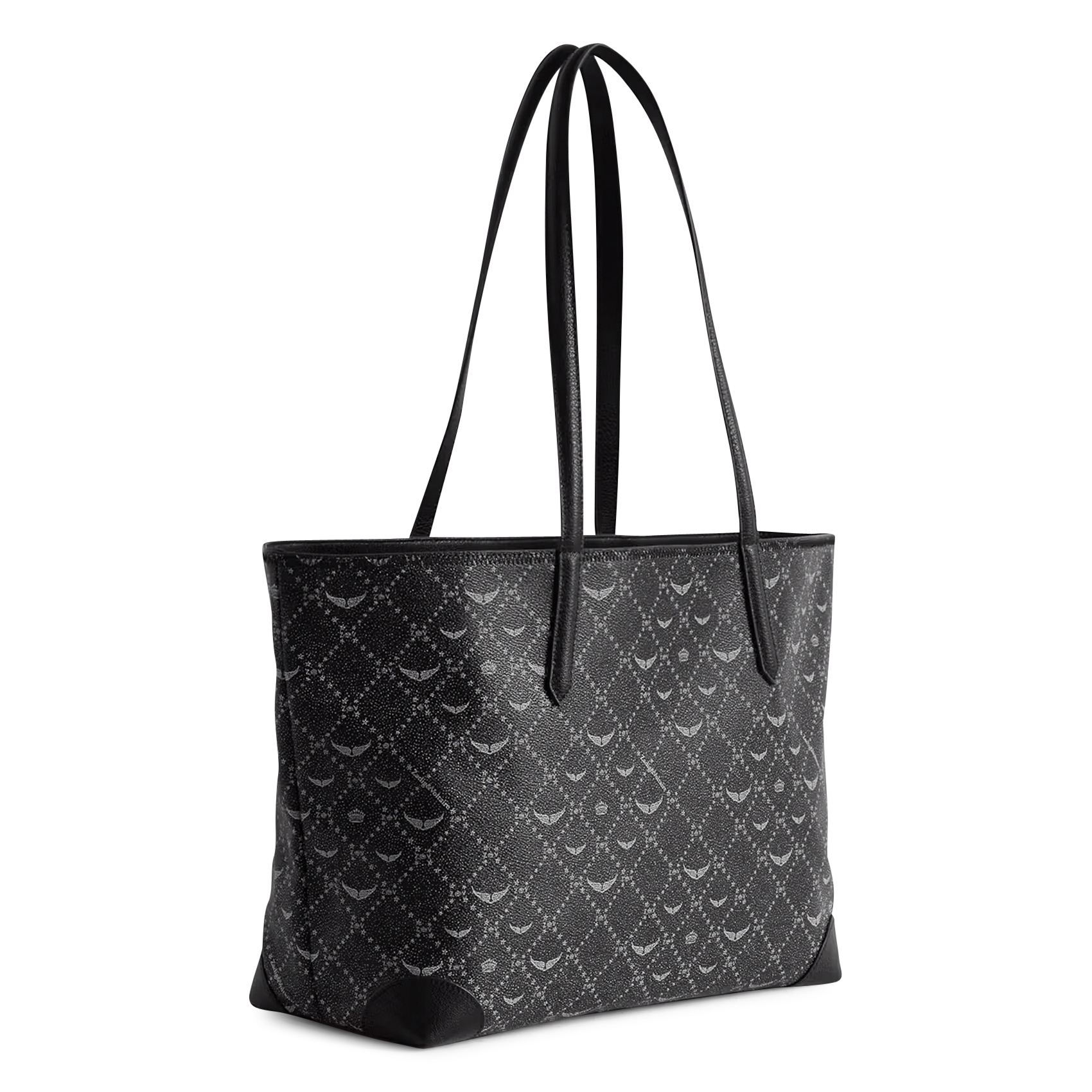Bedrukte boodschappentas z shopper ZADIG&VOLTAIRE Zwart