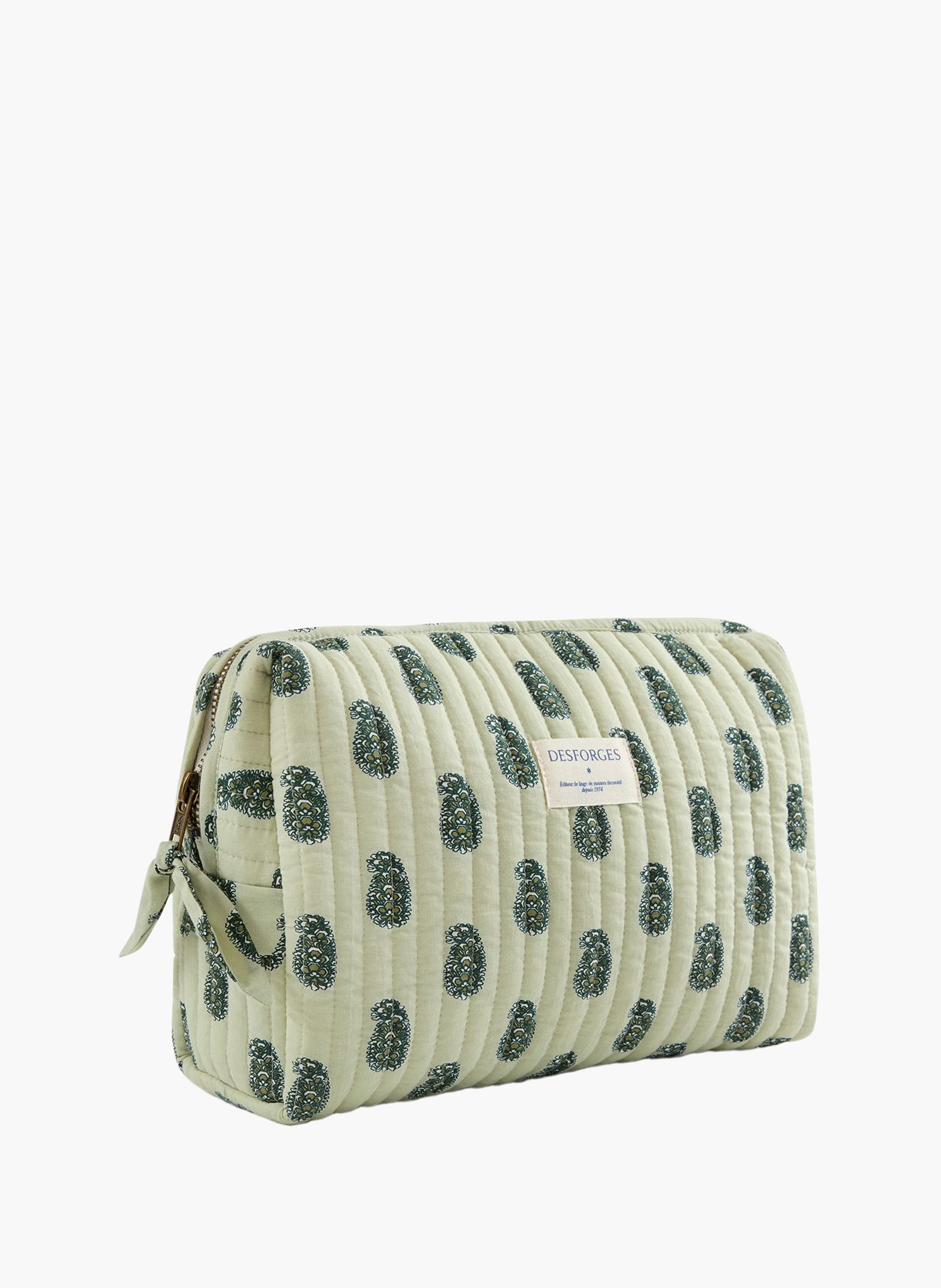 Trousse en coton, oolong DESFORGES Multicolore