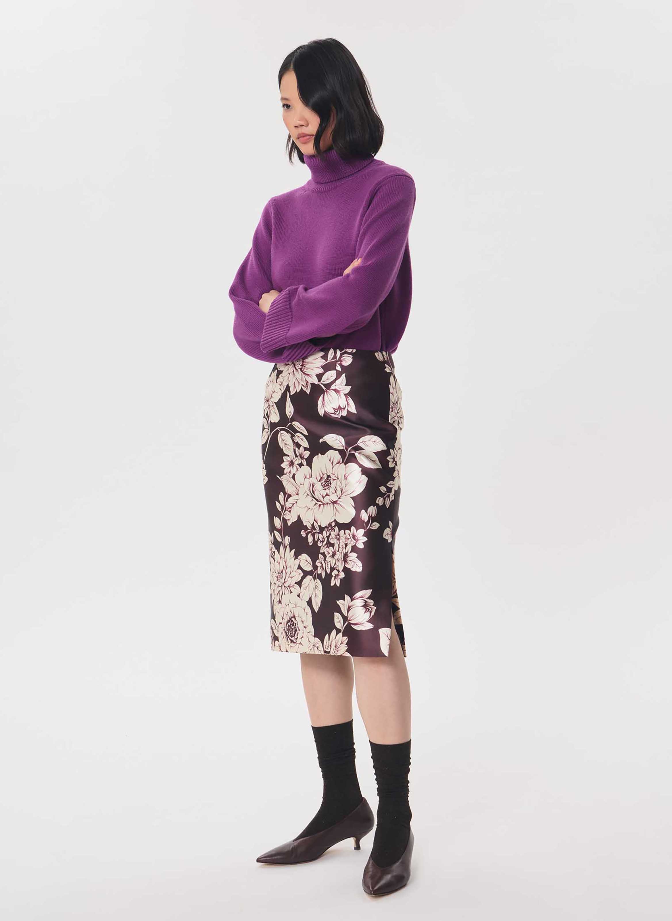 Jupe jacob TARA JARMON Violet