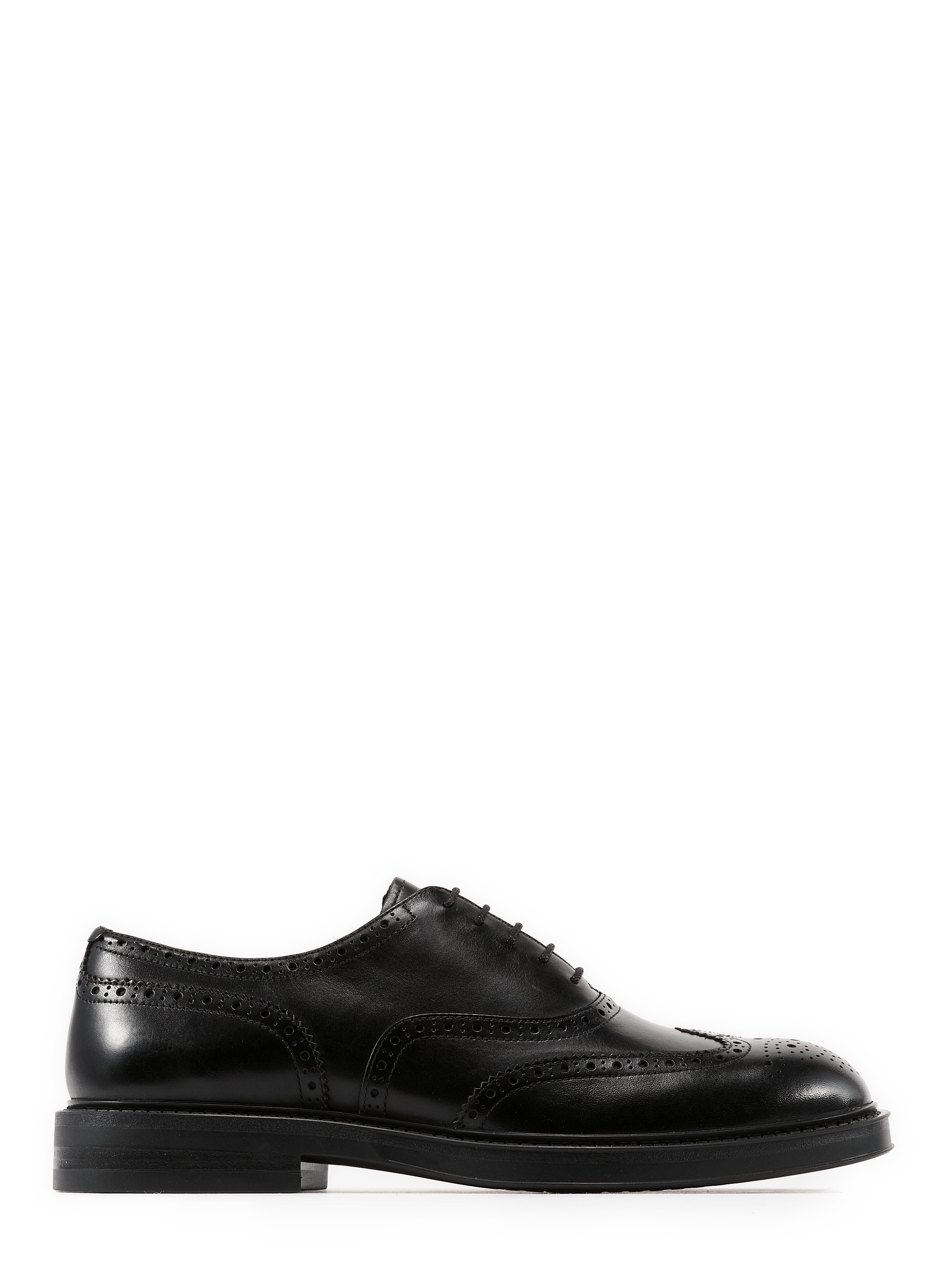 Derbies en cuir GEOX Black