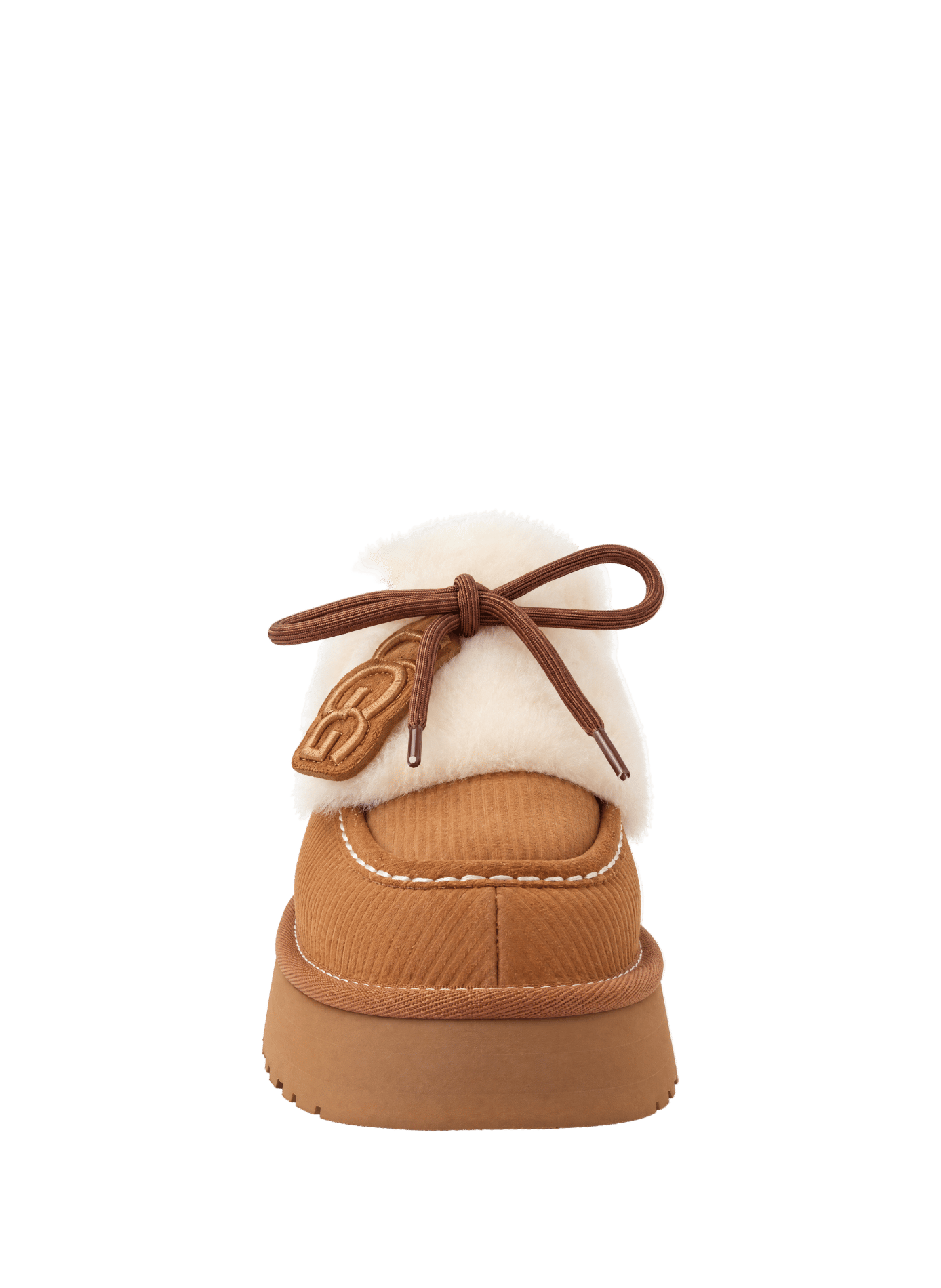 Mules à lacets en cuir  UGG Marron