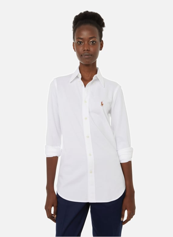 CHEMISIER a LOGO POLO RALPH LAUREN pour FEMME Printemps