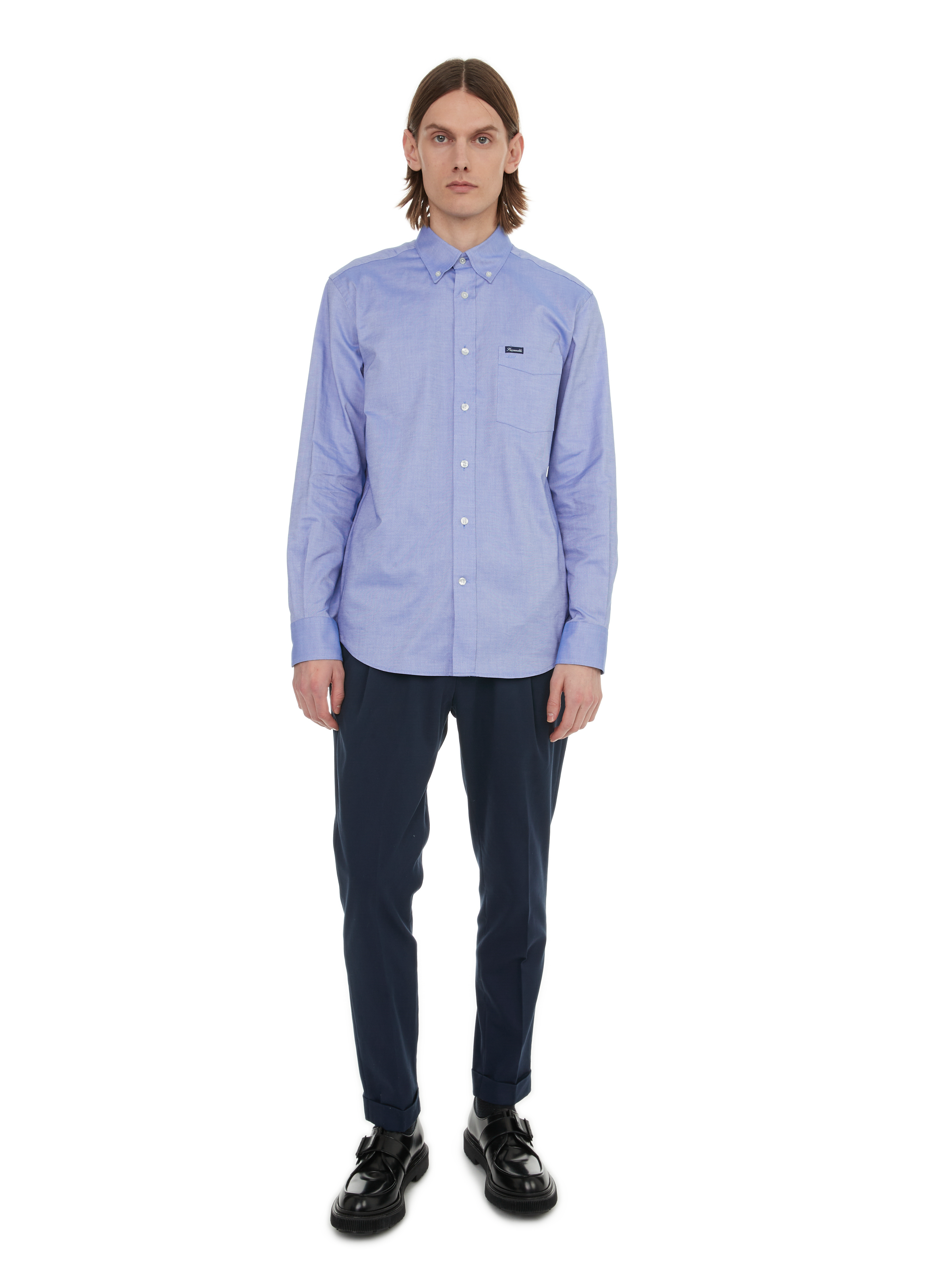 Oxford shirt FACONNABLE Blue