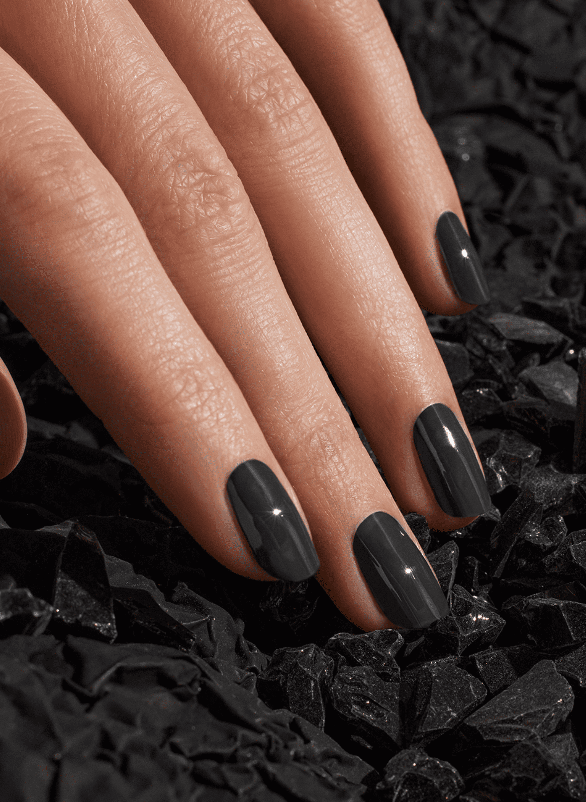 Green Flash Nail Polish MANUCURIST Anthracite