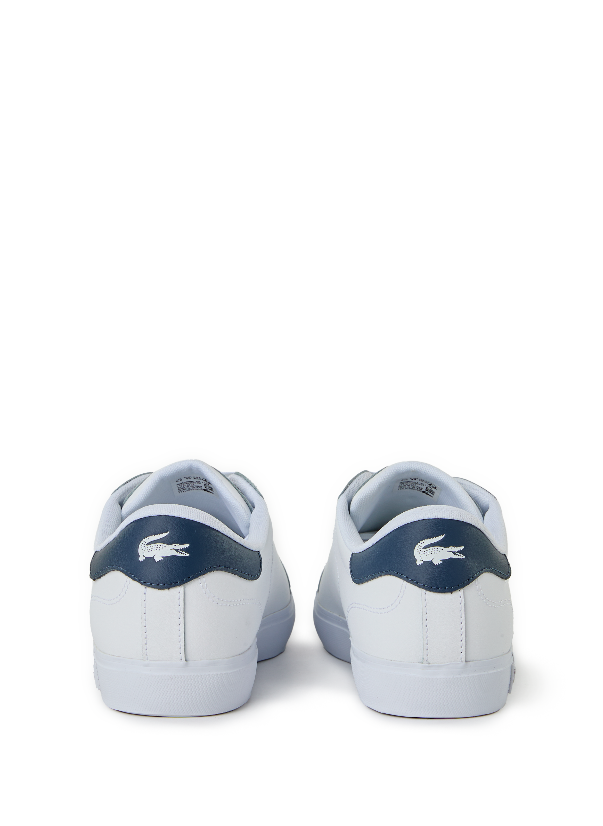 Leather low-top sneakers LACOSTE White