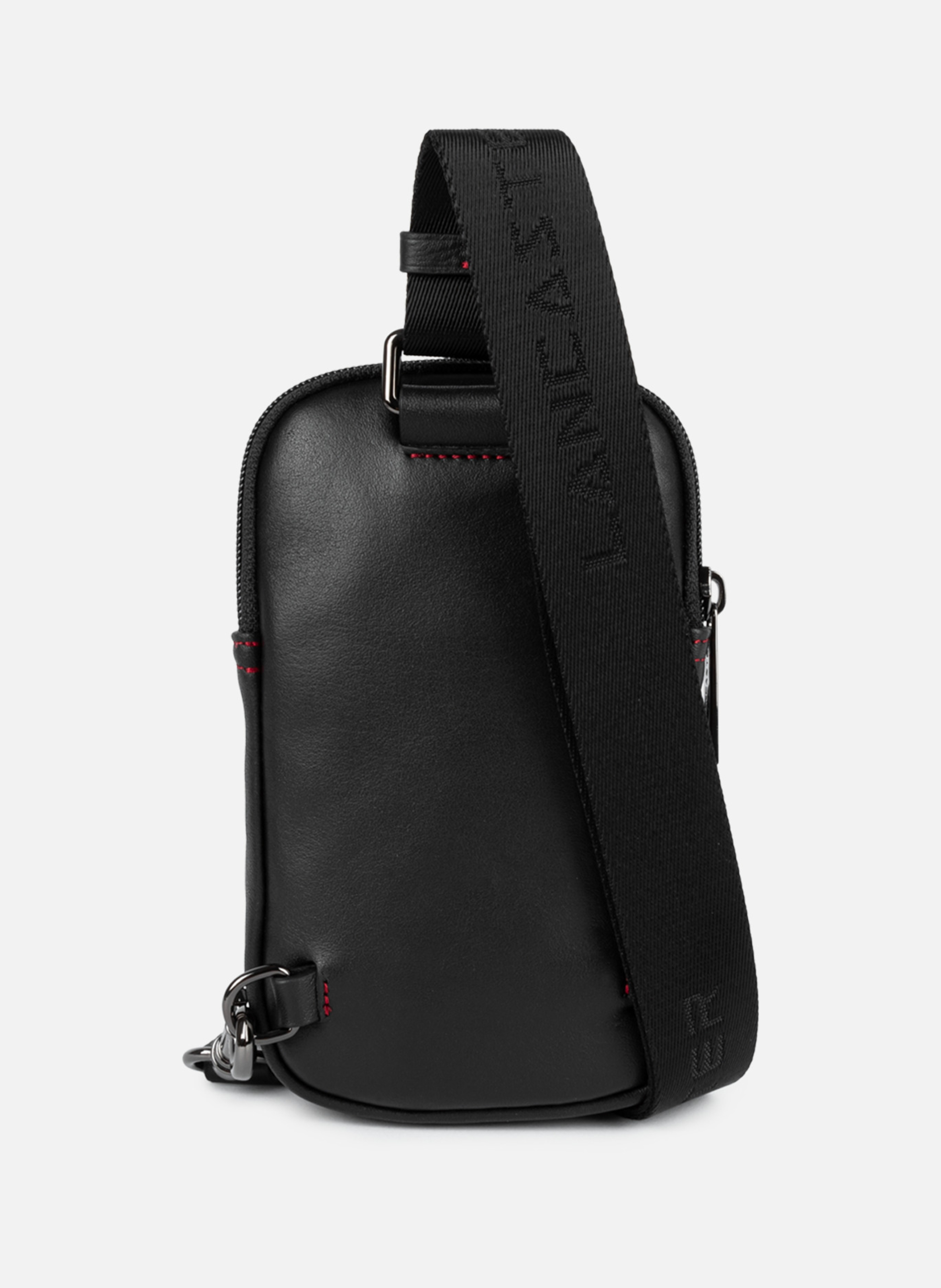 Crossbody bag - soft vintage homme LANCASTER Black