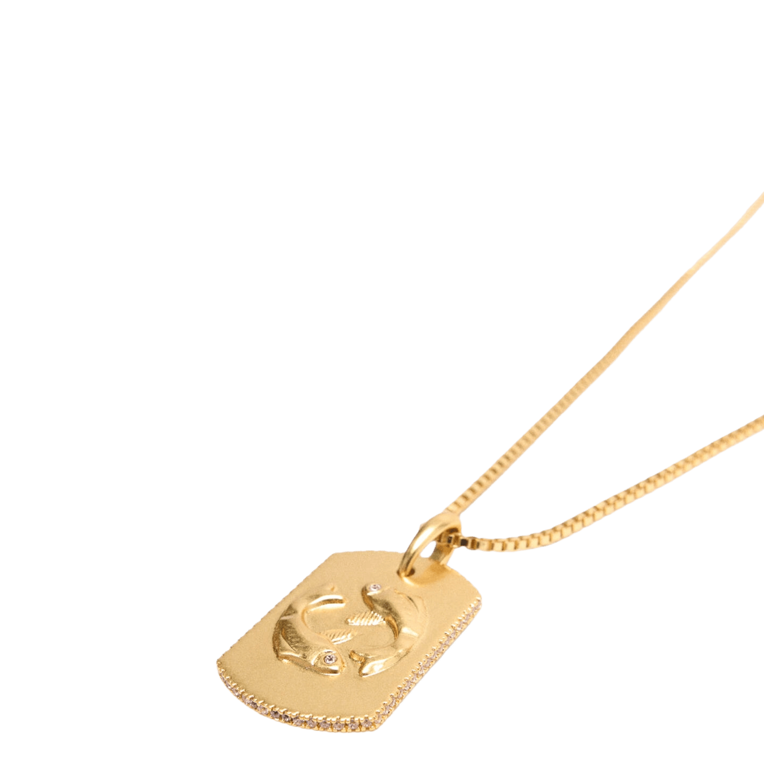Collier en laiton MAJE Doré