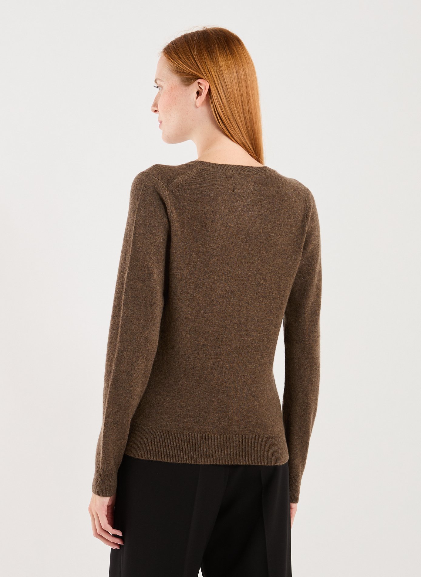  Cashmere jumper AU PRINTEMPS PARIS Brown