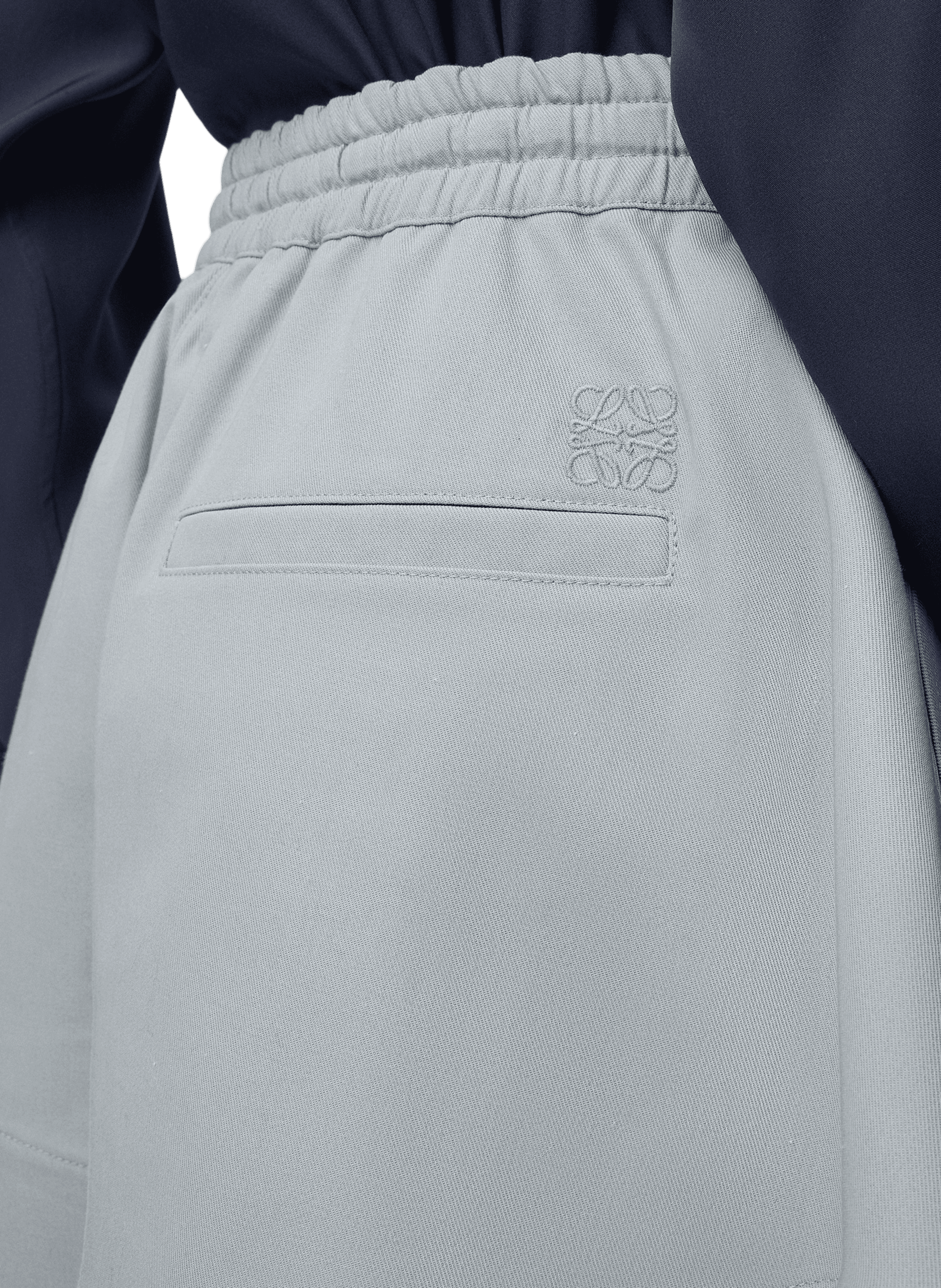 Short léger en coton  LOEWE Gris